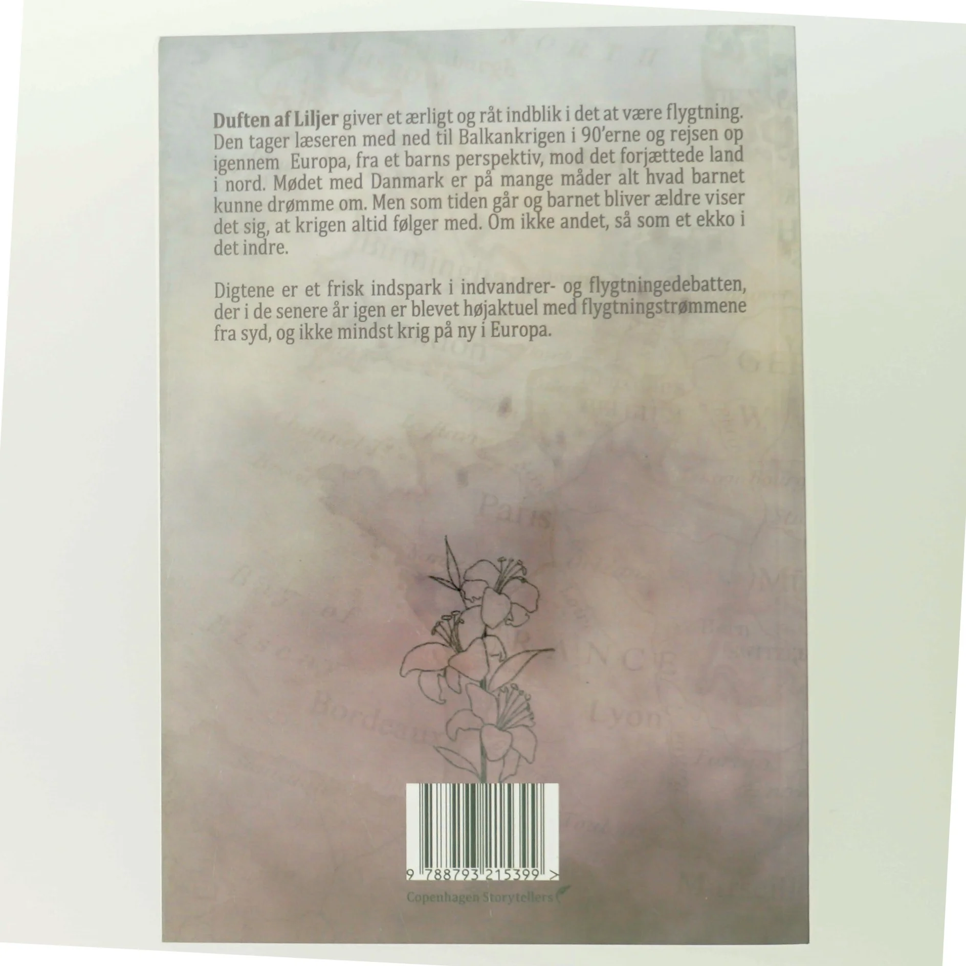 Duften af liljer af Erna Ahmetspahić Juhl (f. 1984) (Bog)