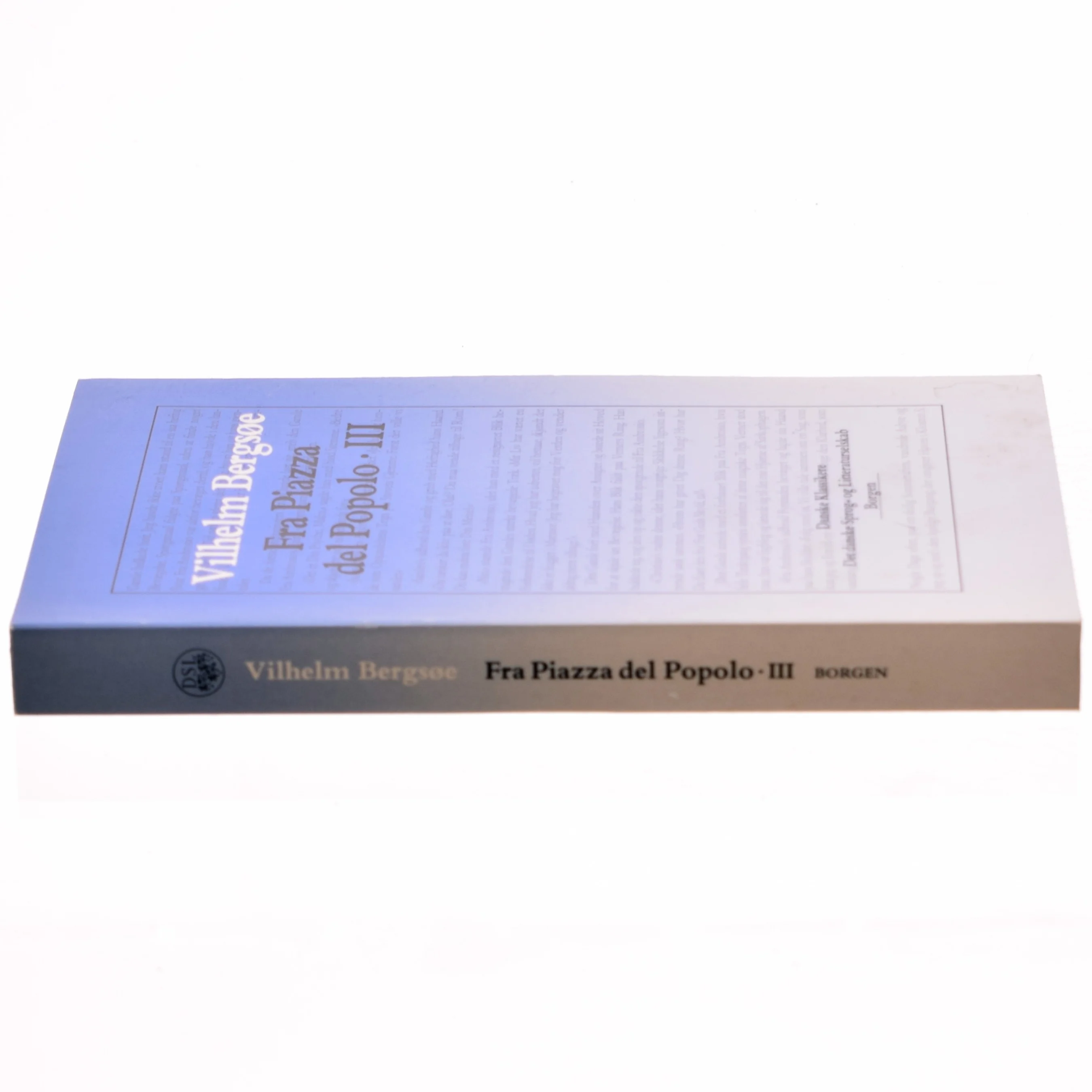 Fra Piazza del Popolo III af Vilhelm Bergsøe (Bog) fra Borgen