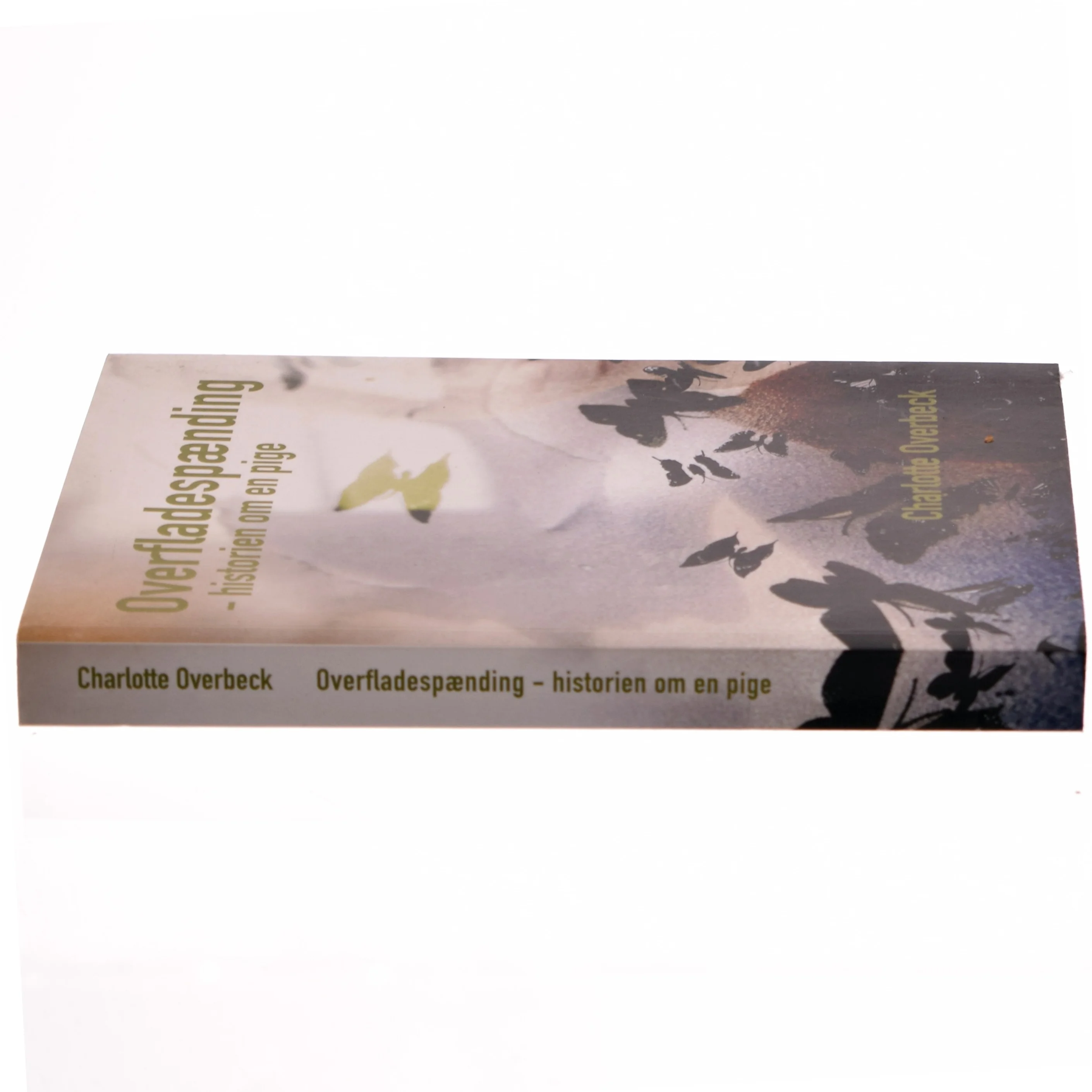 Overfladespænding : historien om en pige : roman af Charlotte Overbeck (f. 1966) (Bog)