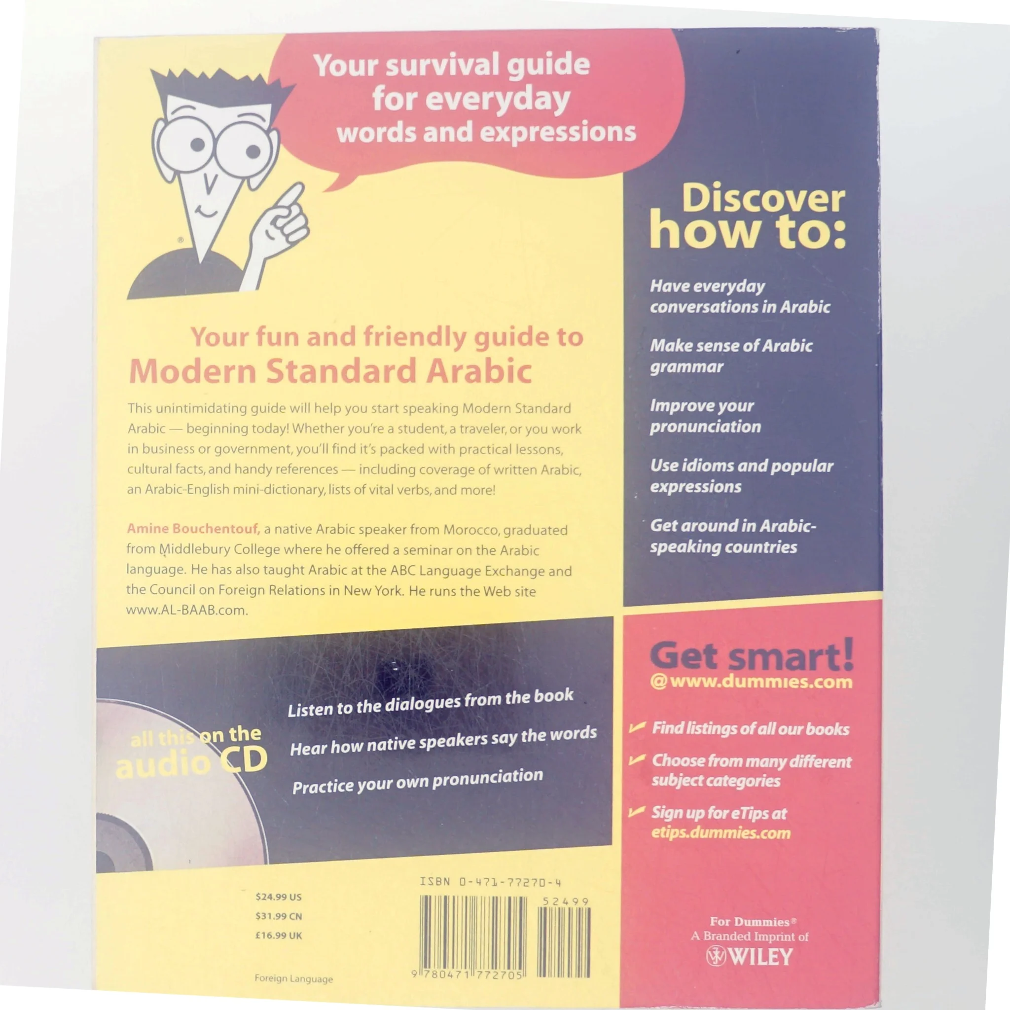 Arabic for dummies af Amine Bouchentouf (Bog)