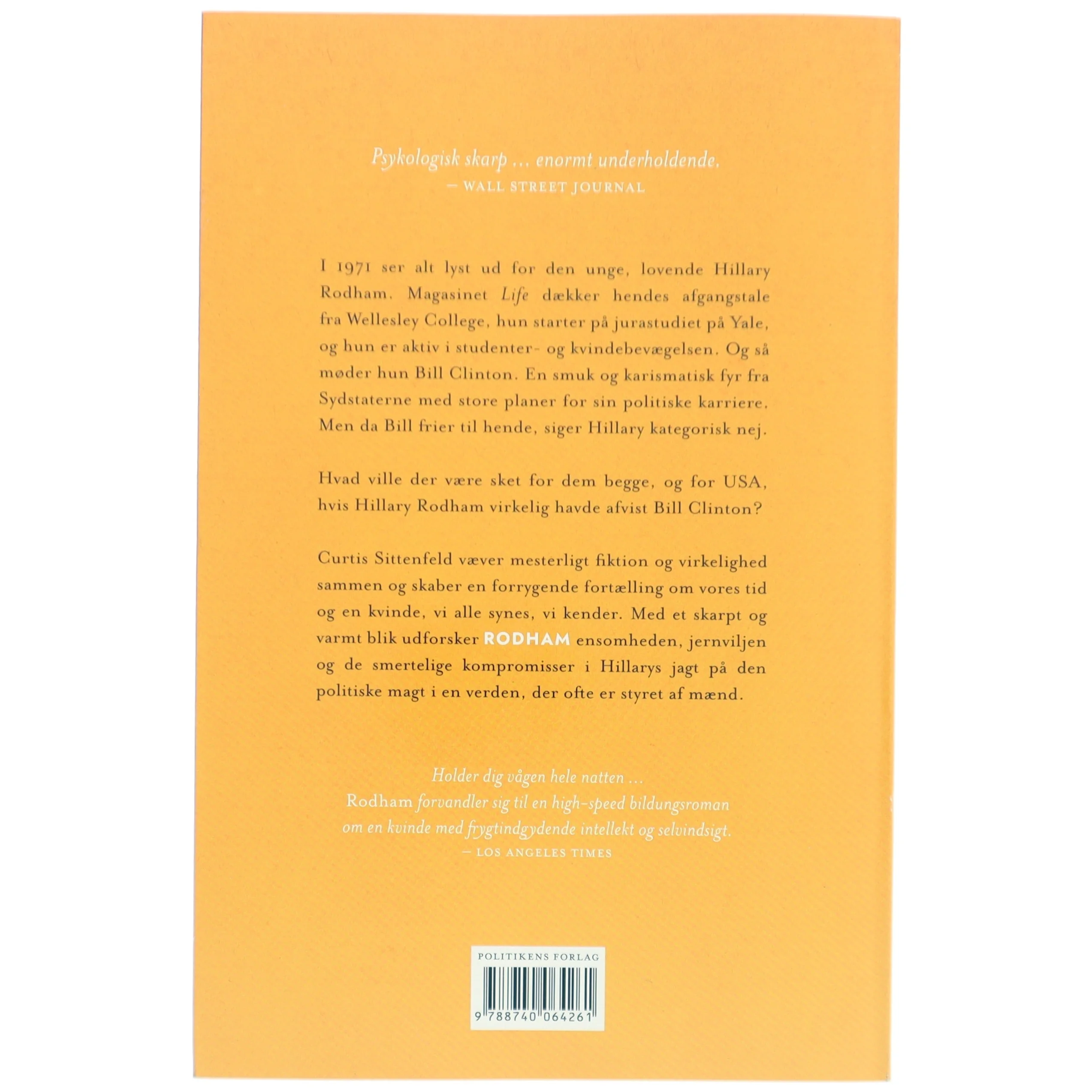 Rodham : en roman af Curtis Sittenfeld (Bog)