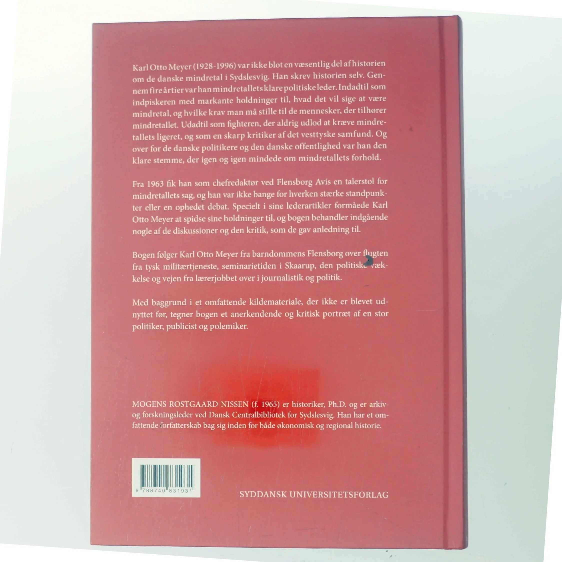 Karl Otto Meyer : politiker, publicist, polemiker af Mogens Rostgaard Nissen (Bog)