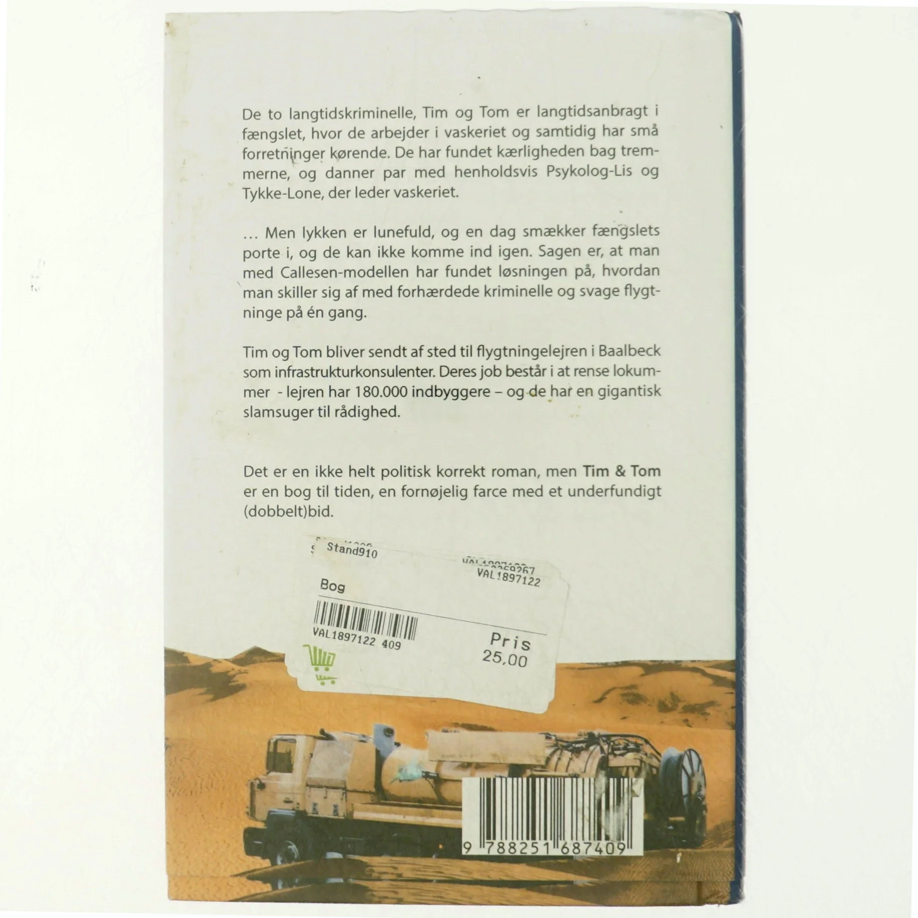 Tim & Tom : en hæsblæsende flugtroman af Jacob Haugaard (Bog)