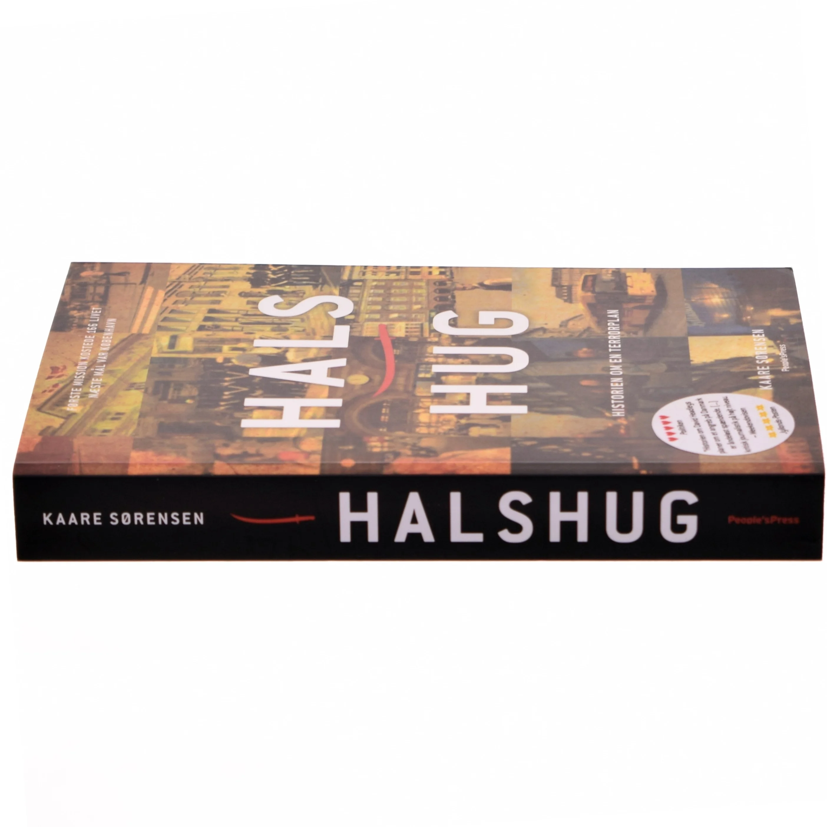 Halshug : historien om en terrorplan af Kaare Sørensen (Bog)