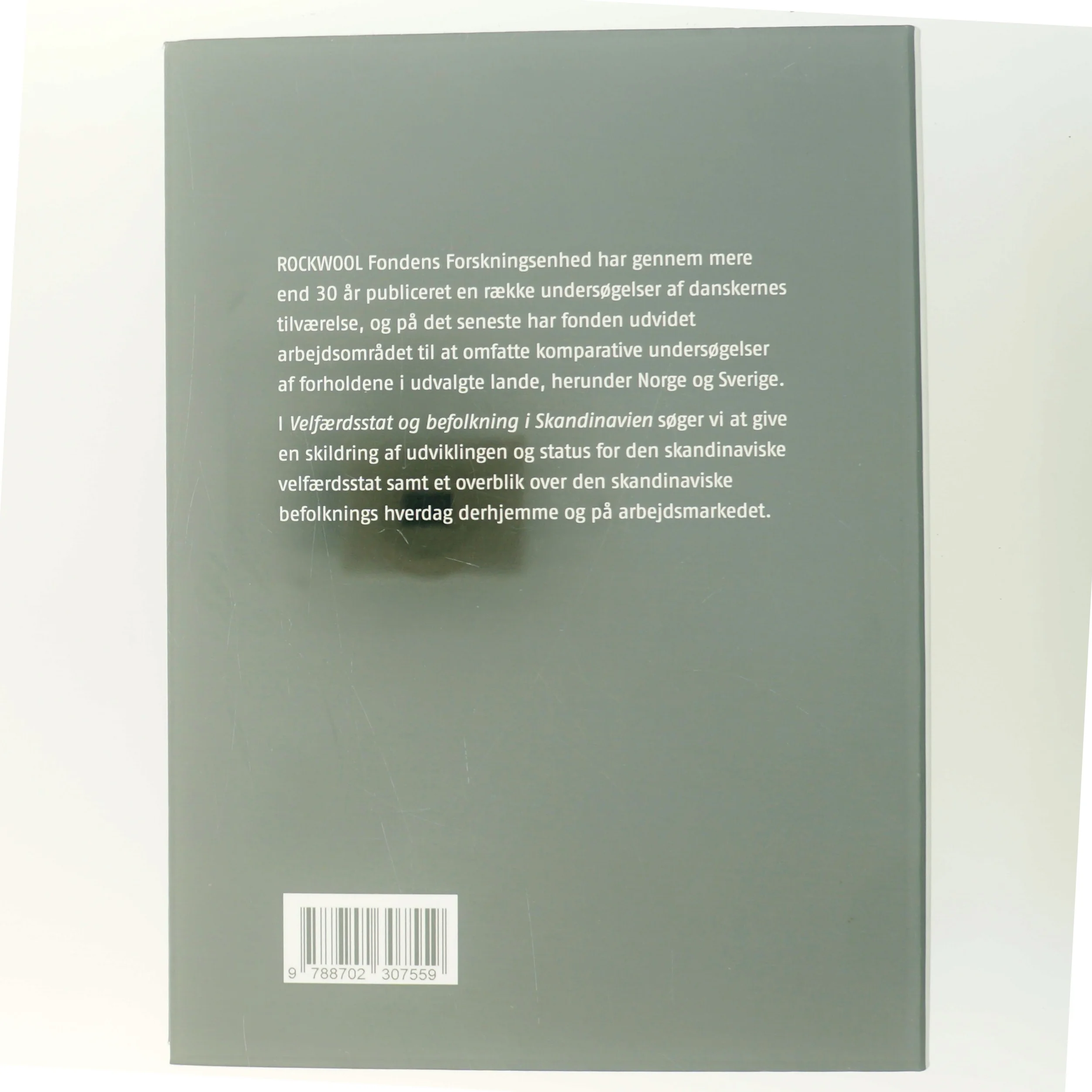 Velfærdsstat og befolkning i Skandinavien af Grete Brochmann (Bog)