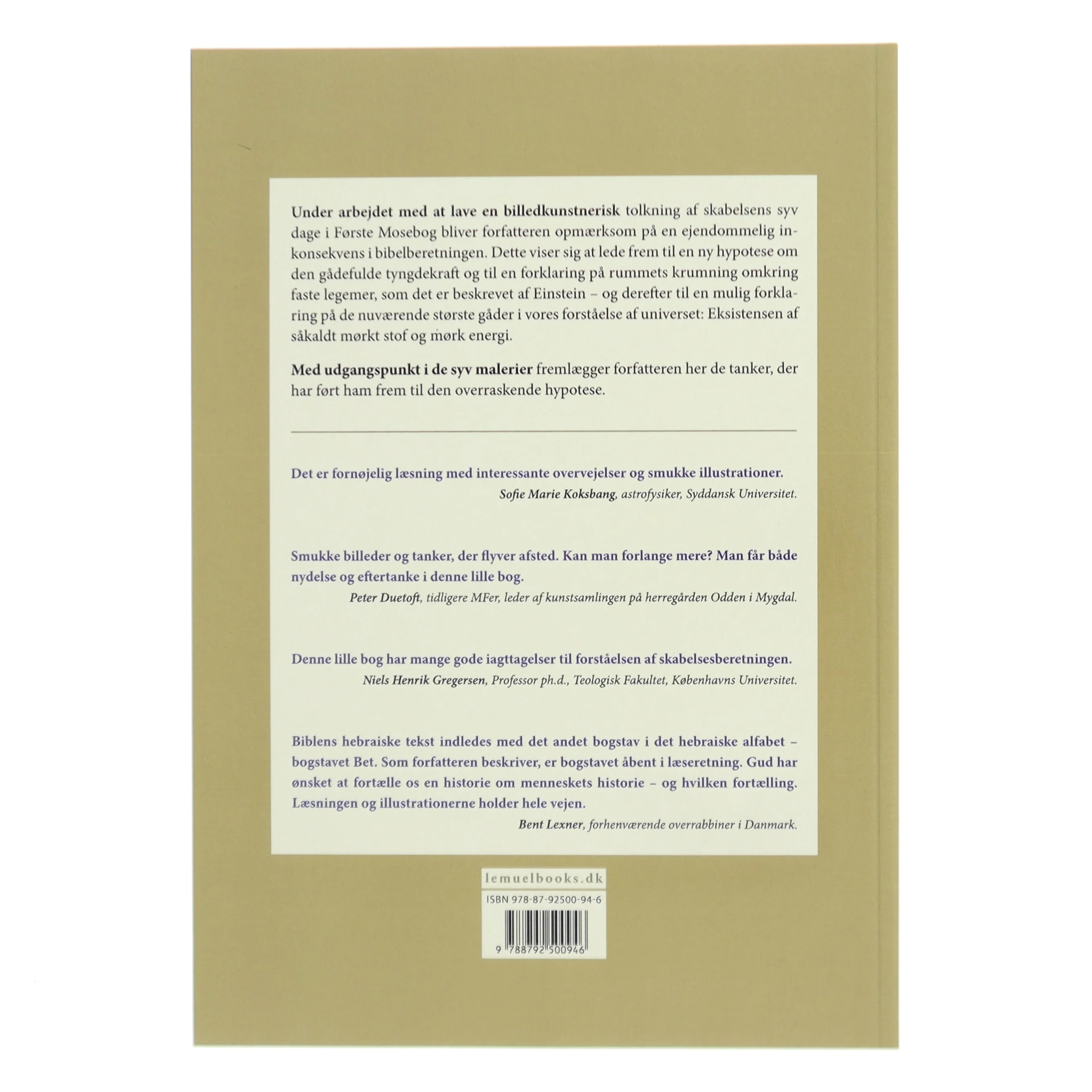 Skabelsens 7 dage af Erling Haagensen (Bog)