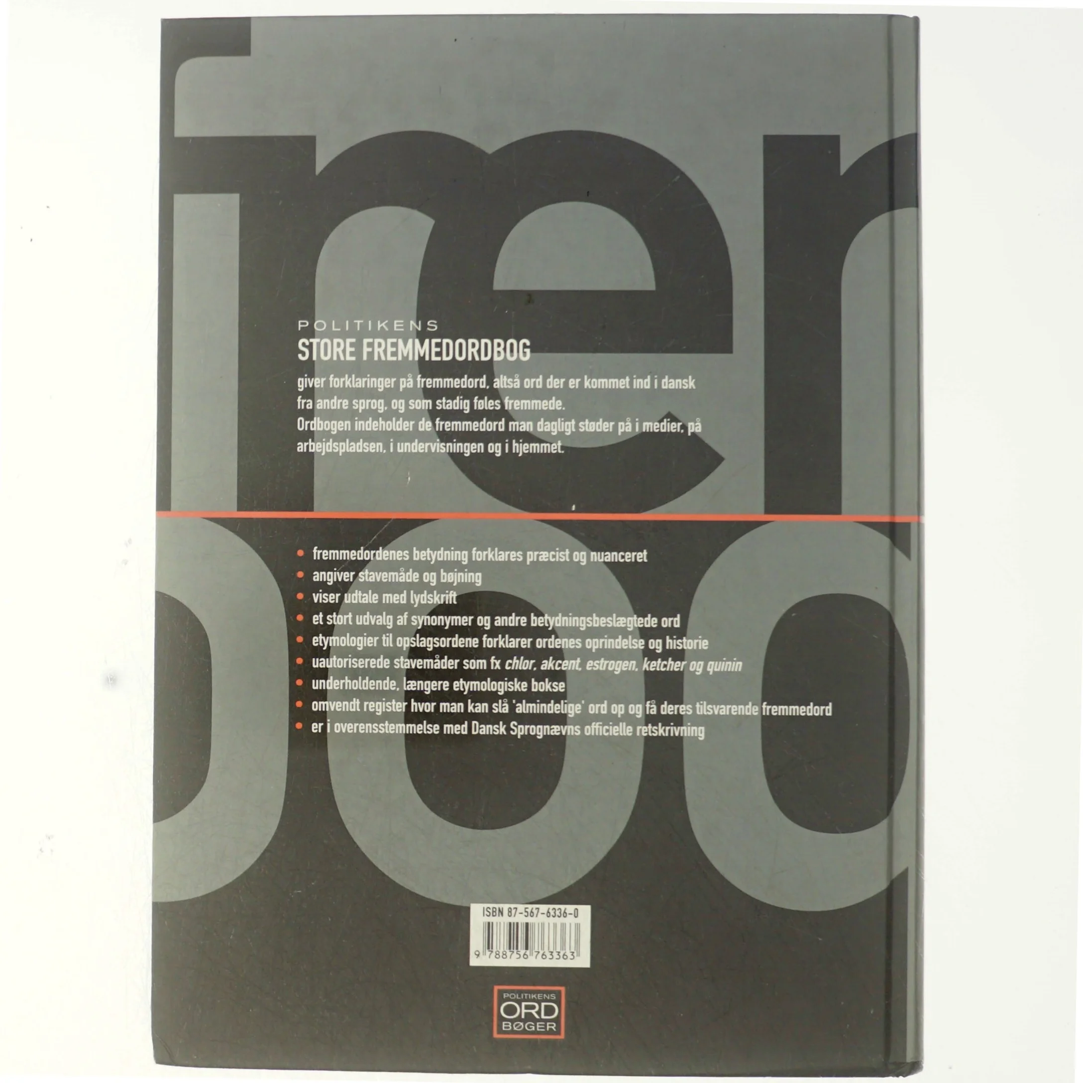 Politikens store fremmedordbog af Pernille Neergaard-Dibbern (Bog)