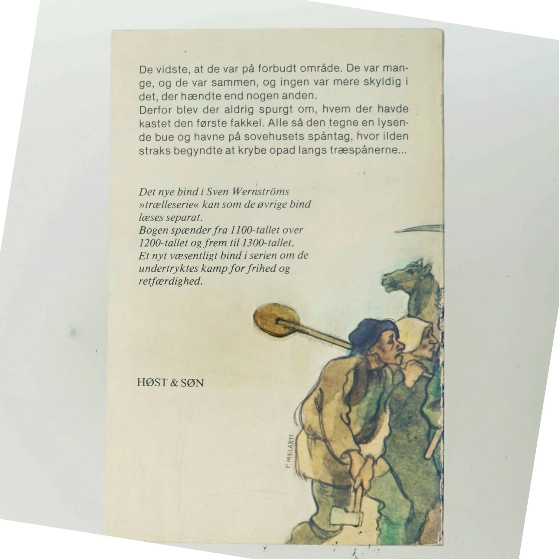 Trællenes kamp af Sven Wernström (Bog)