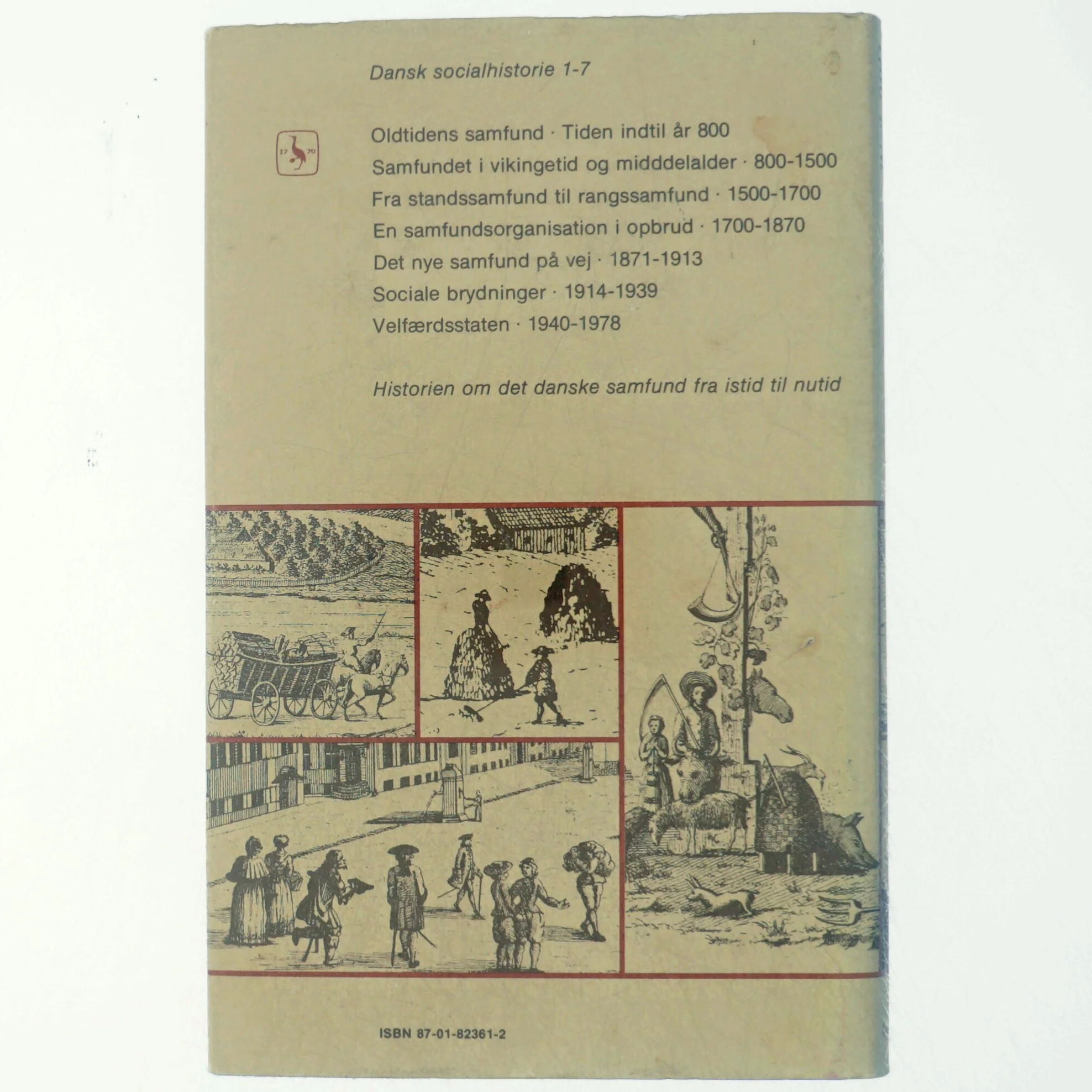 En Samfundsorganisation i opbrud 1700-1870 af Hans Chr. Johansen (Bog) fra Gyldendal