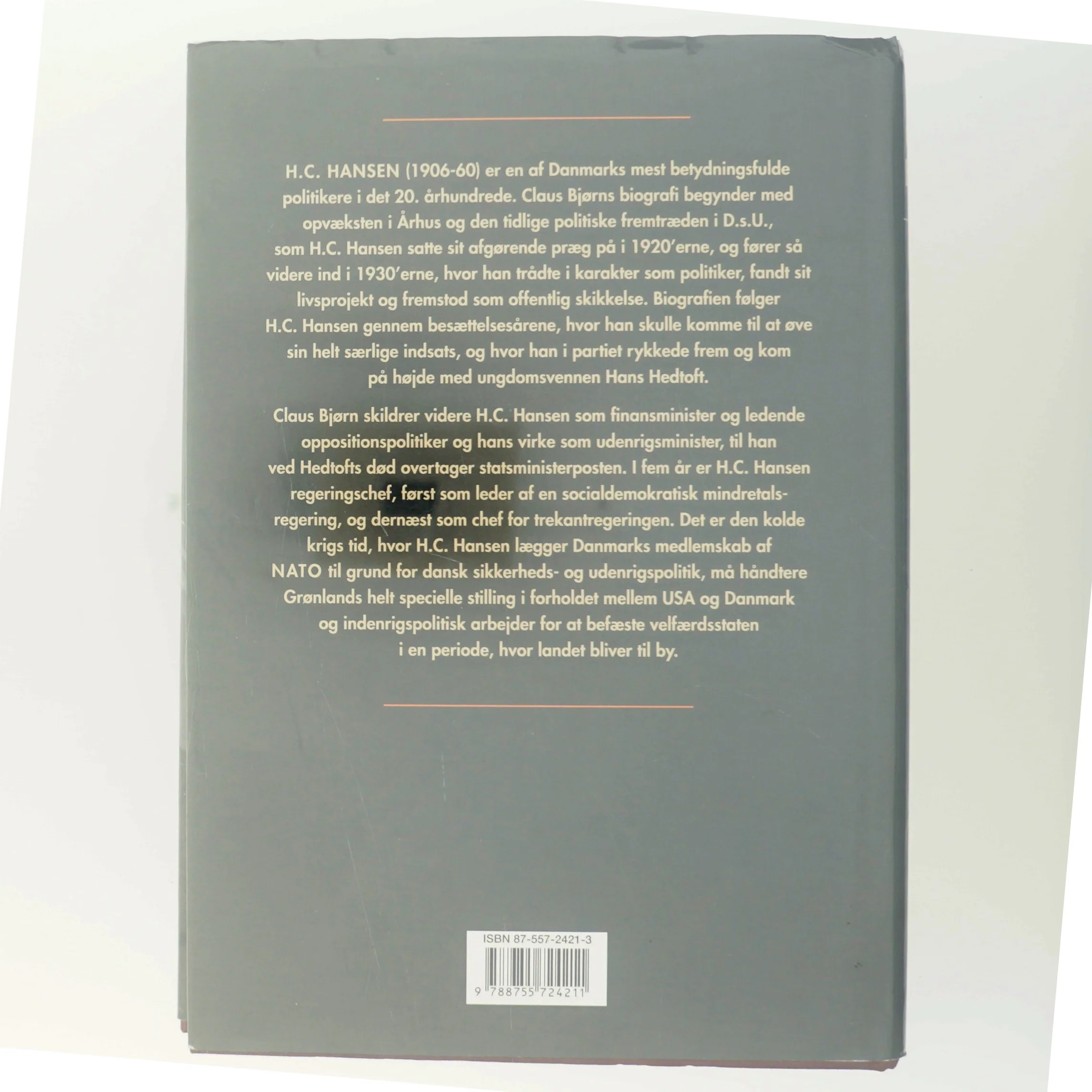 Hansen, H.C af Claus Bjørn (Bog)