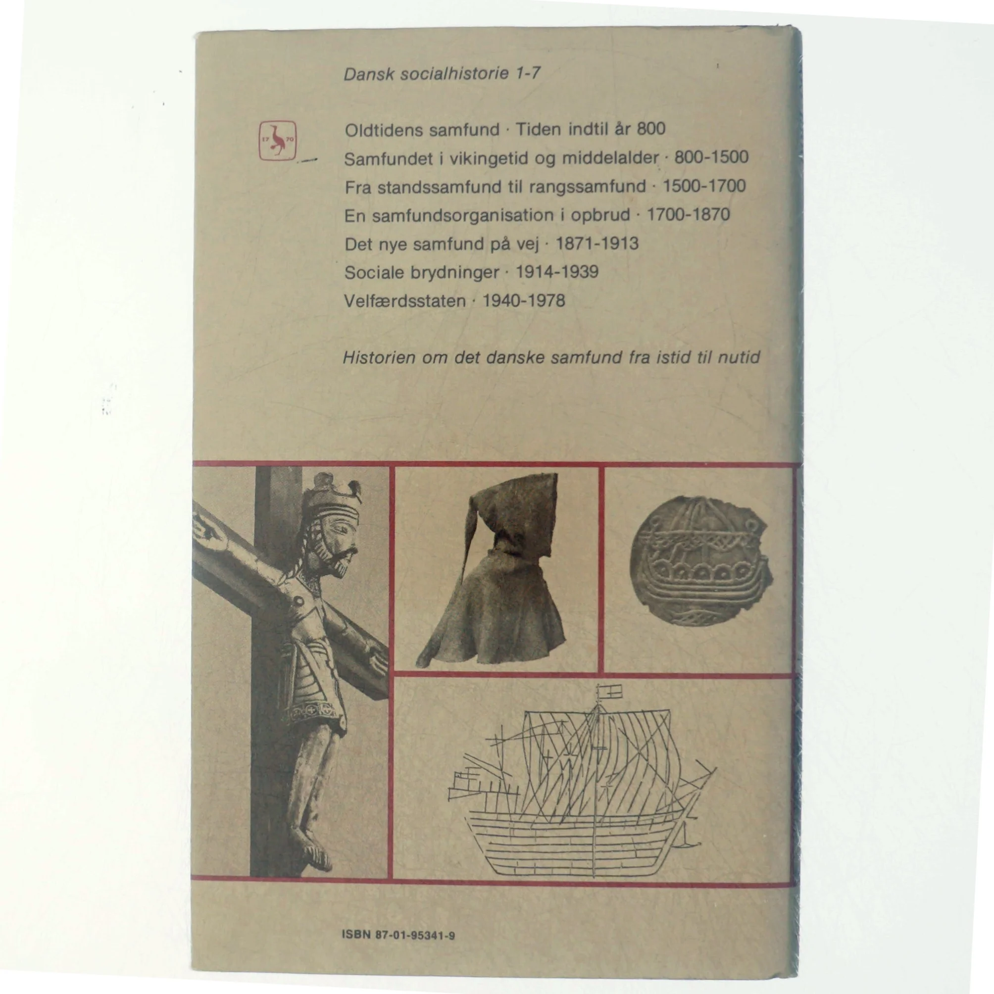 Samfundet i vikingetid og middelalder 800-1500: Dansk Socialhistorie 2 (Bog)