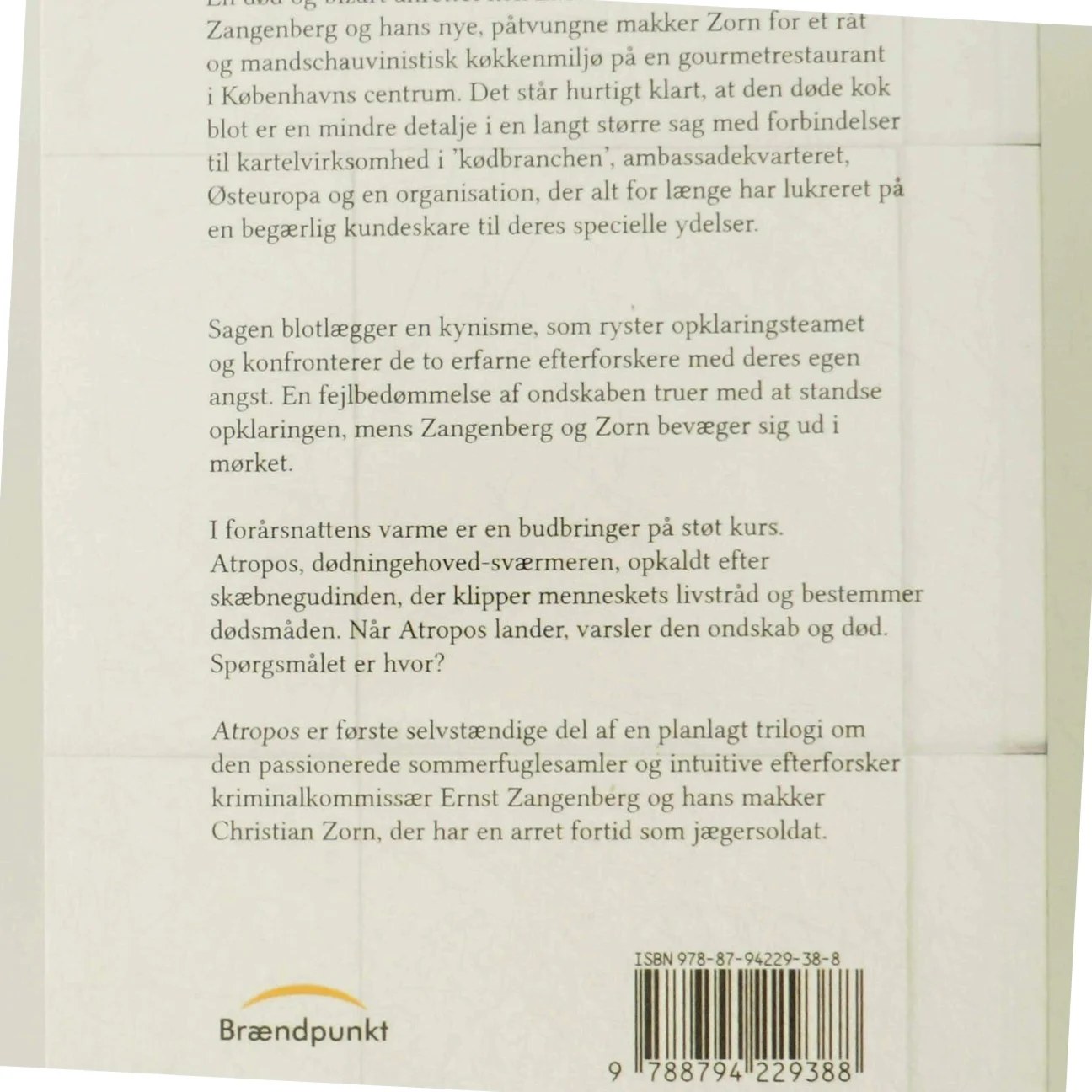 Atropos : krimi af Lars Gejl (Bog)