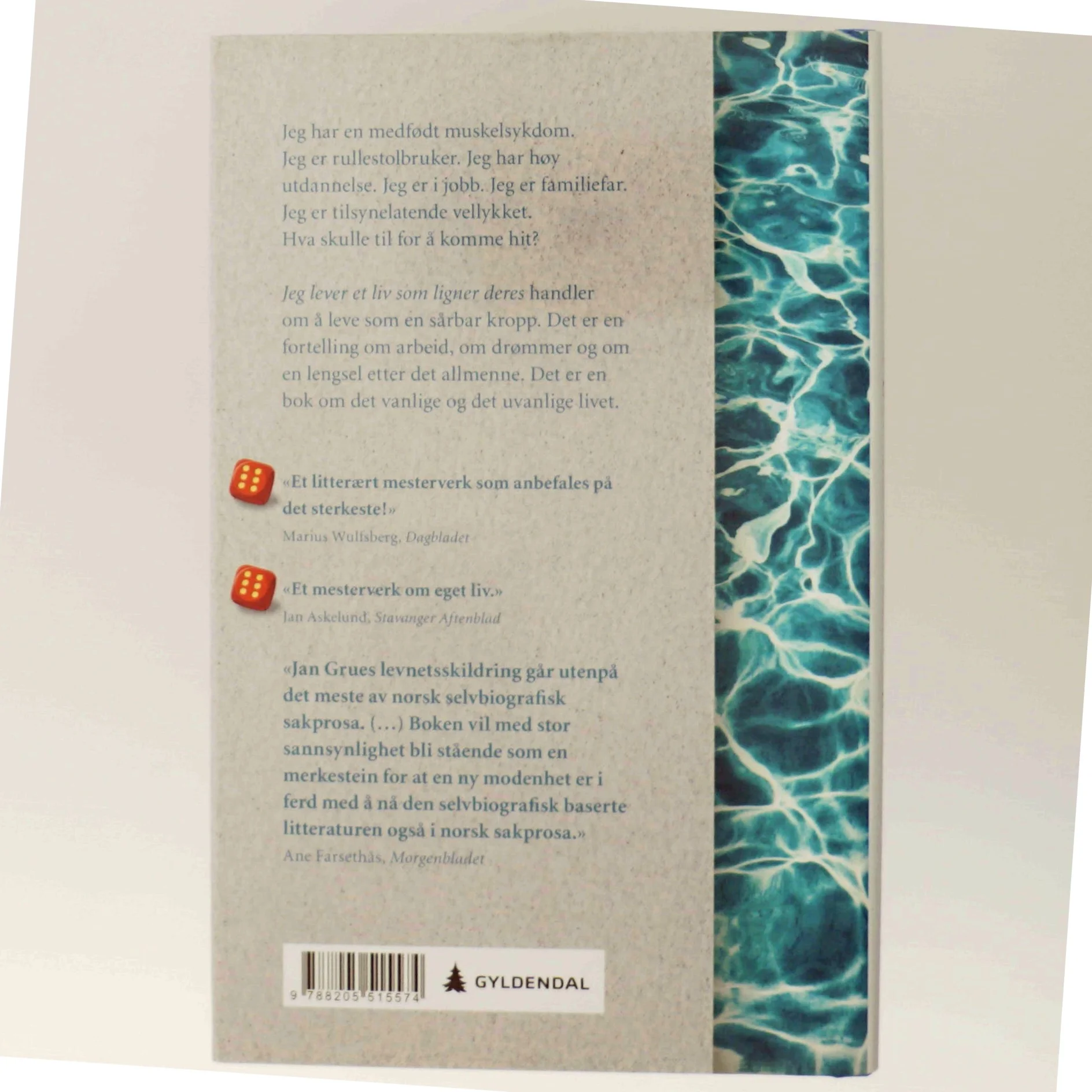 Jeg lever et liv som ligner deres : en levnetsbeskrivelse af Jan Grue (Bog)