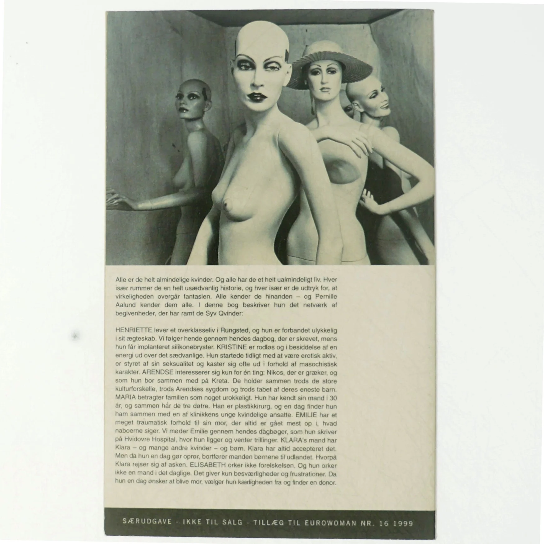 Syv qvinder af Pernille Aalund (Bog)