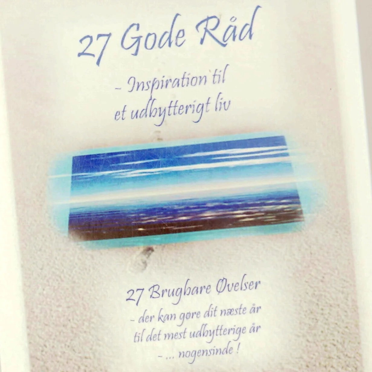 27 Gode Råd - inspiration til et udbytterigt liv ( Bog)