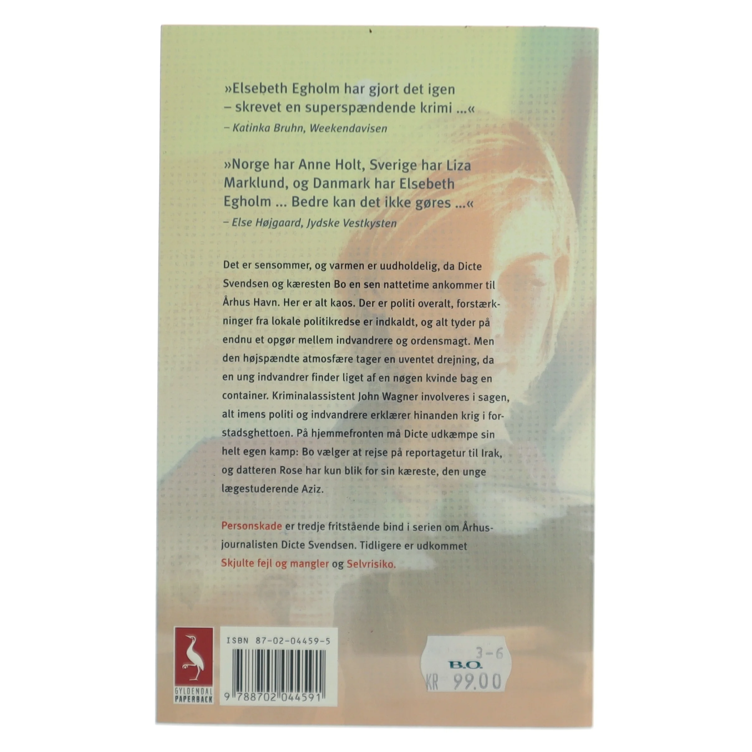 Personskade af Elsebeth Egholm (Bog)