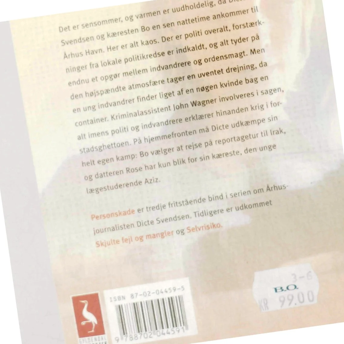 Personskade af Elsebeth Egholm (Bog)