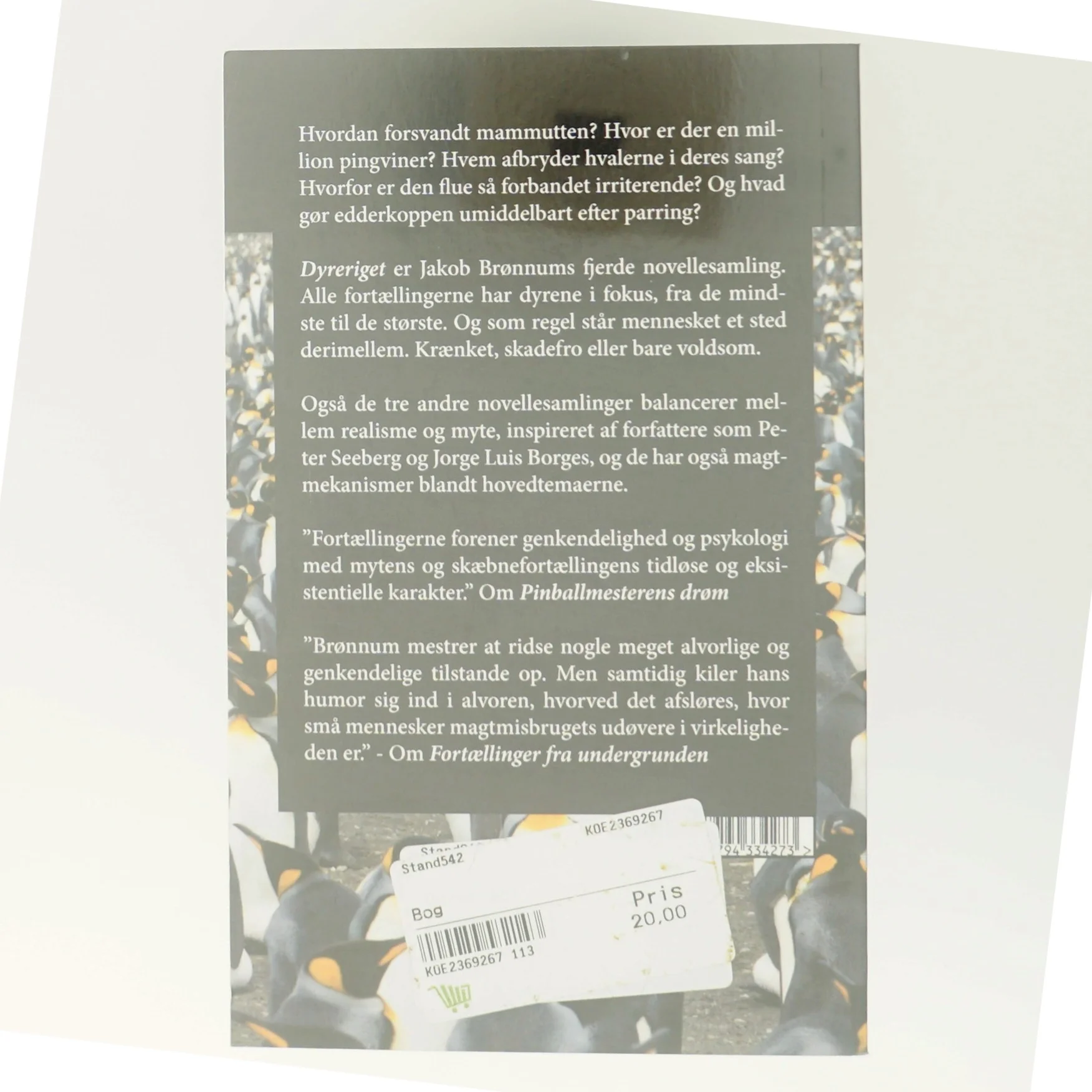 Dyrenes Rige af Jakob Brønnum