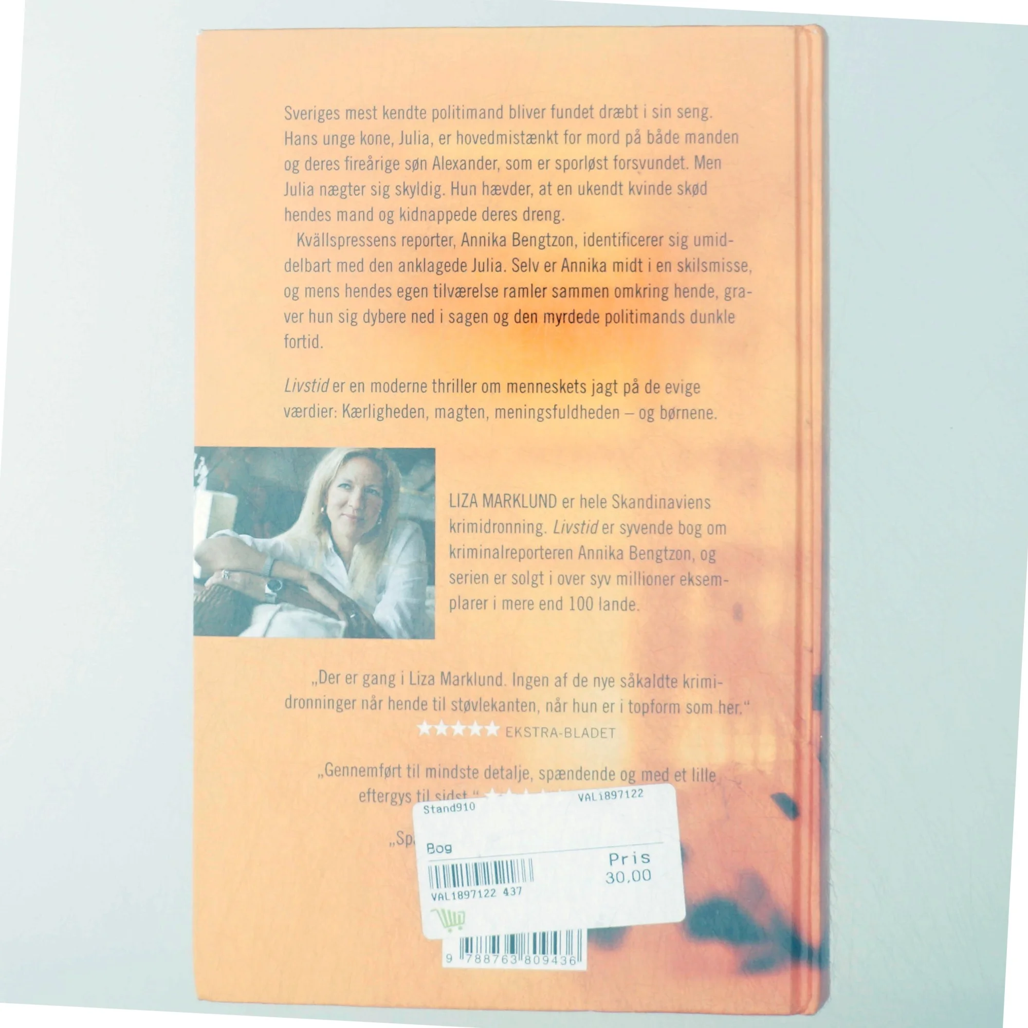 Livstid : krimi af Liza Marklund (Bog)