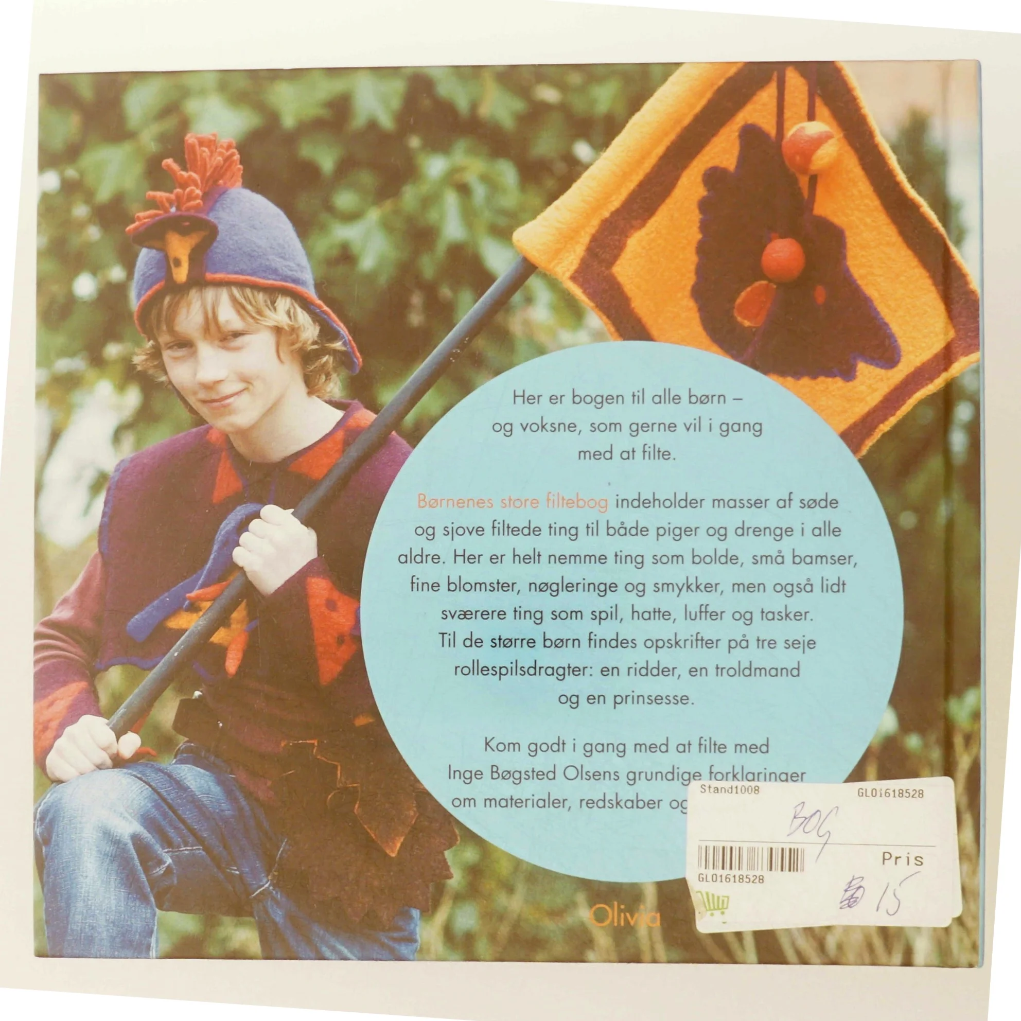 'Børnenes store filtebog' af Inge Bøgsted Olsen (bog) fra Olivia