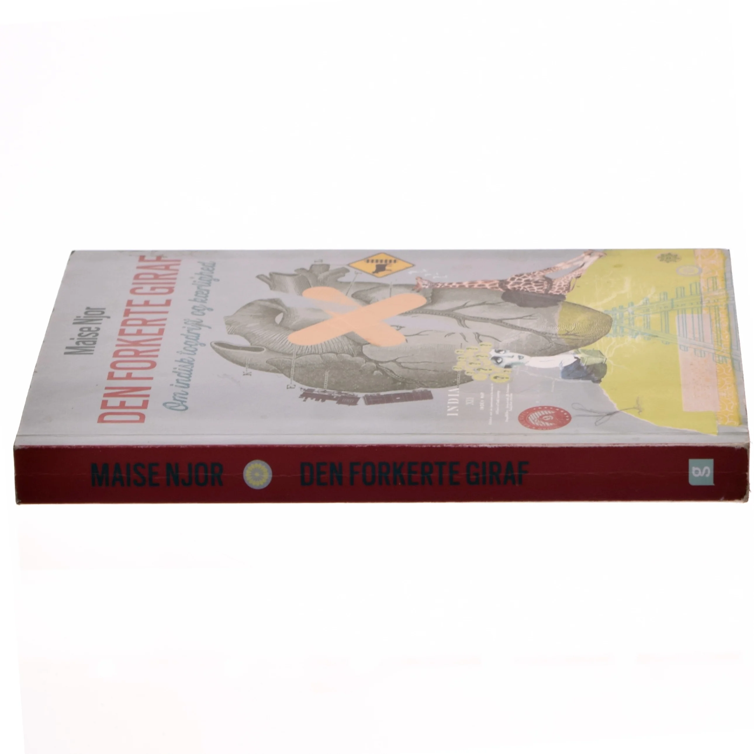 Den forkerte giraf : om indisk togdrift og kærlighed af Maise Njor (Bog)