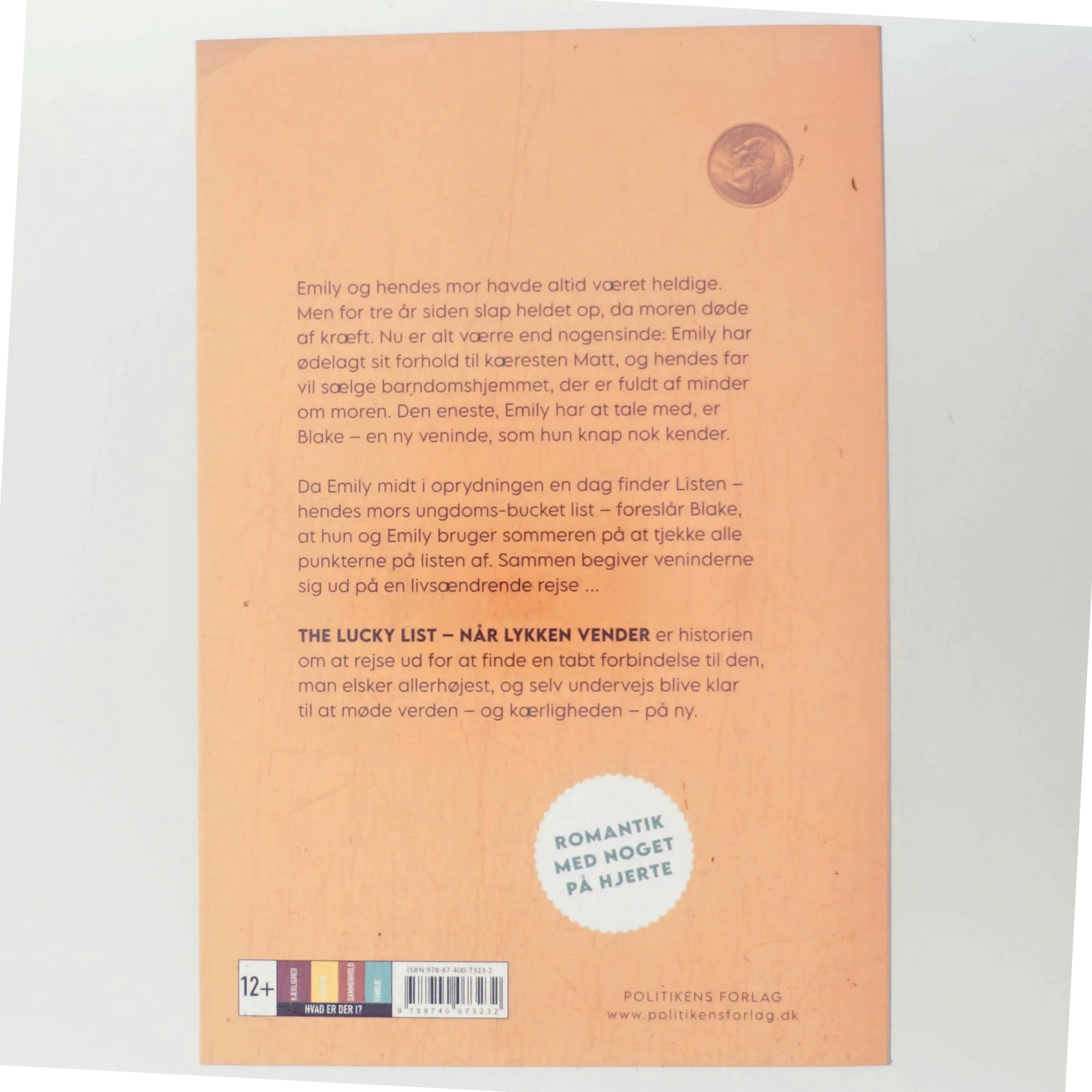 The lucky list : når lykken vender af Rachael Lippincott (Bog)