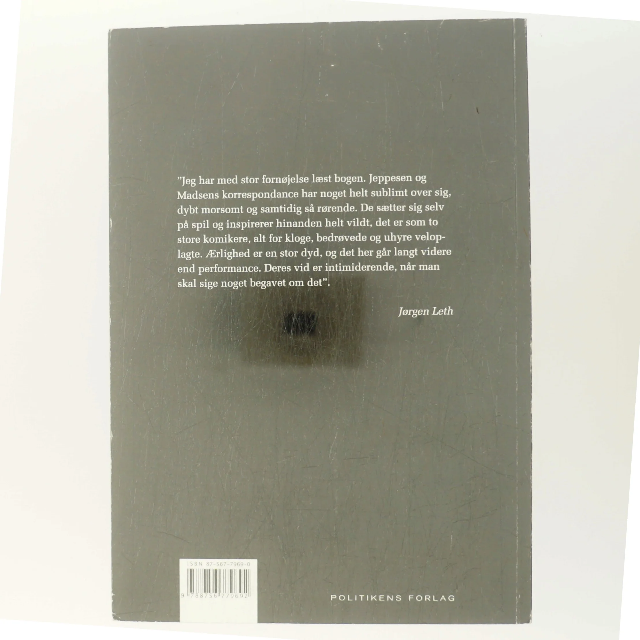 Hold masken eller der falder brænde ned (Bog)