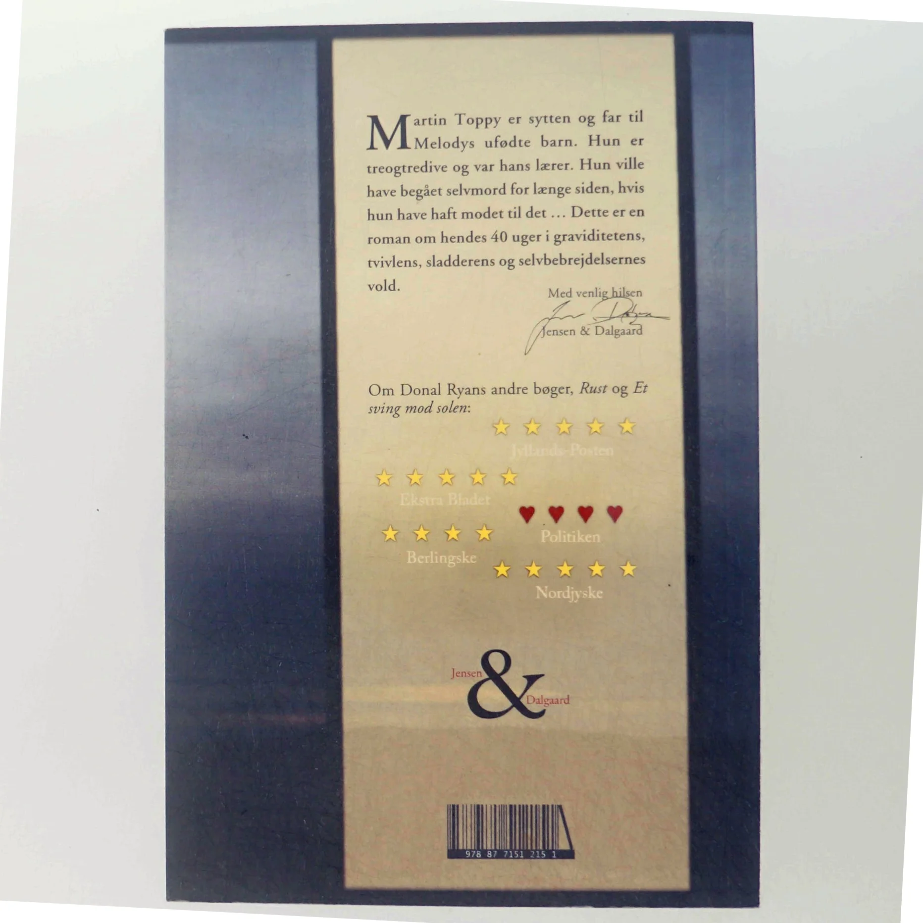 Som røg for vinden af Donal Ryan (Bog)