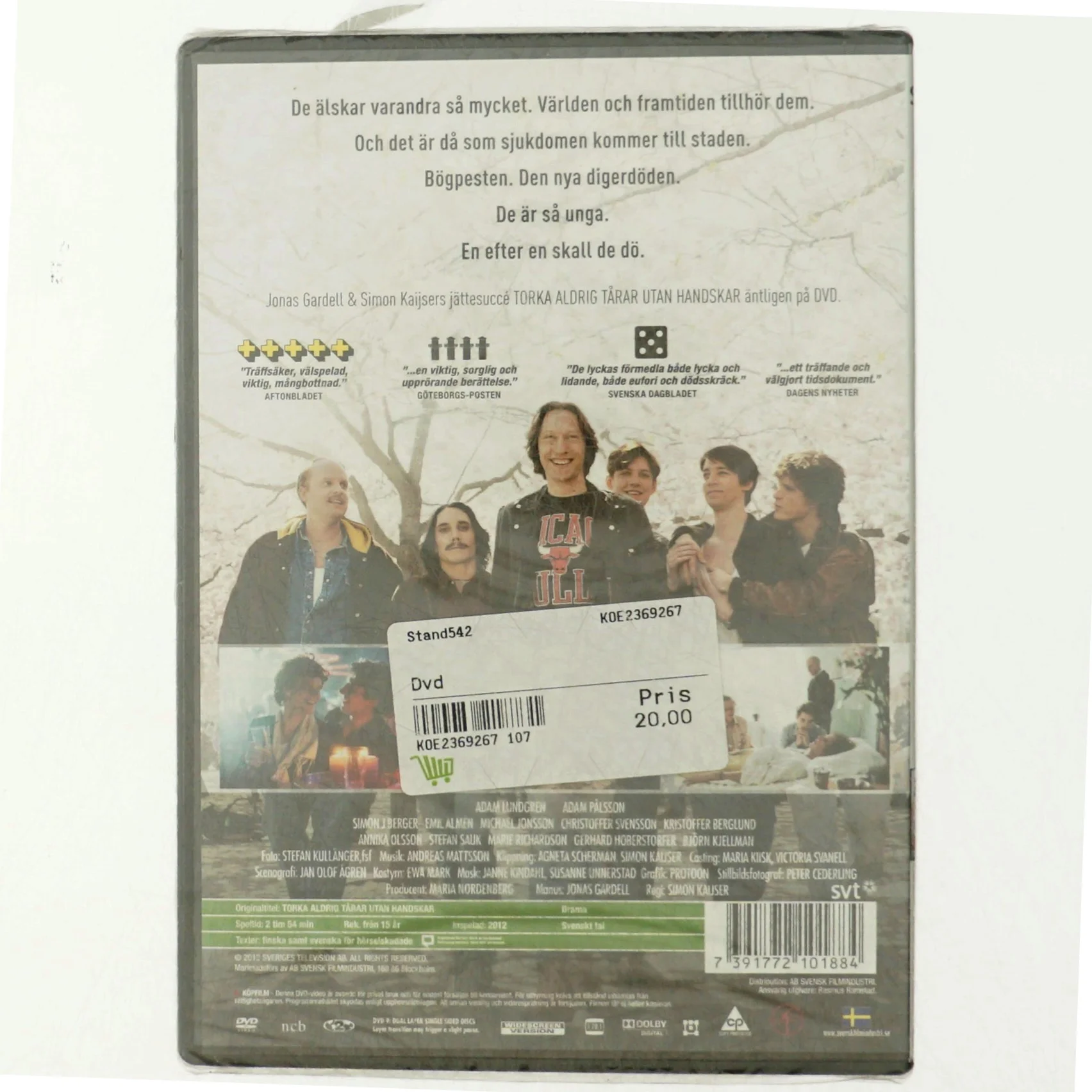 Torka aldrig tårer utan handskar