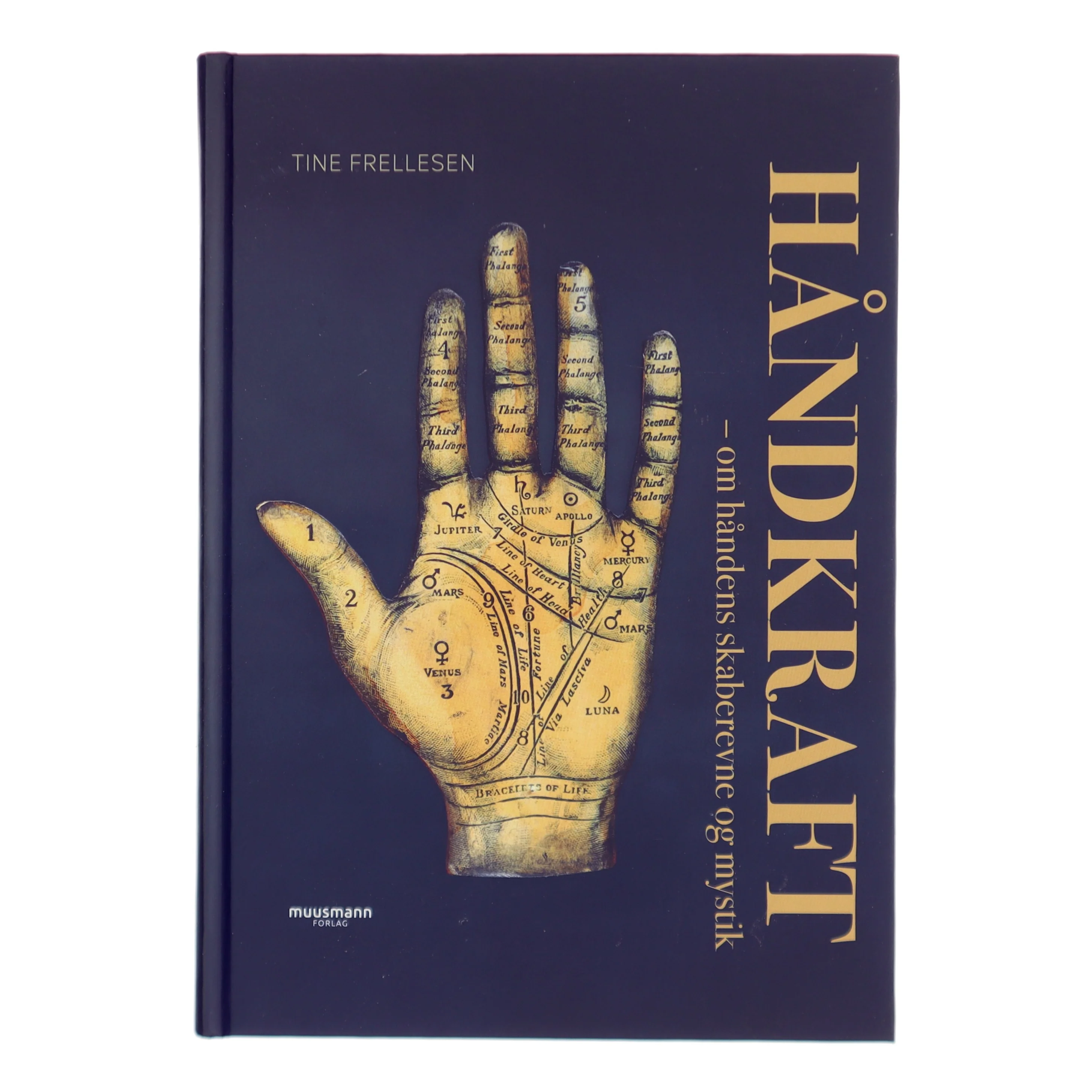 Håndkraft : om håndens skaberevne og mystik af Tine Frellesen (Bog)