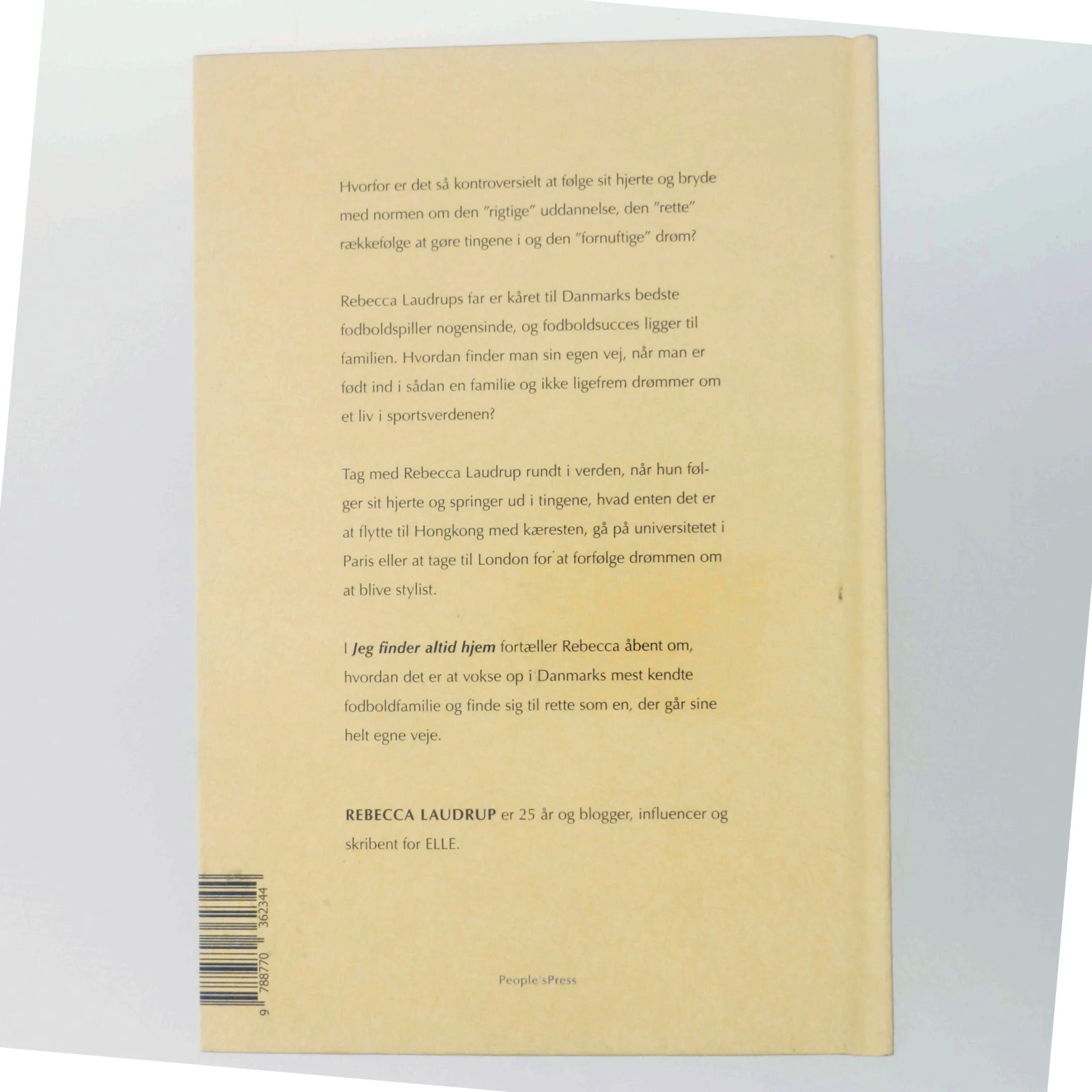 Jeg finder altid hjem af Rebecca Laudrup (Bog)