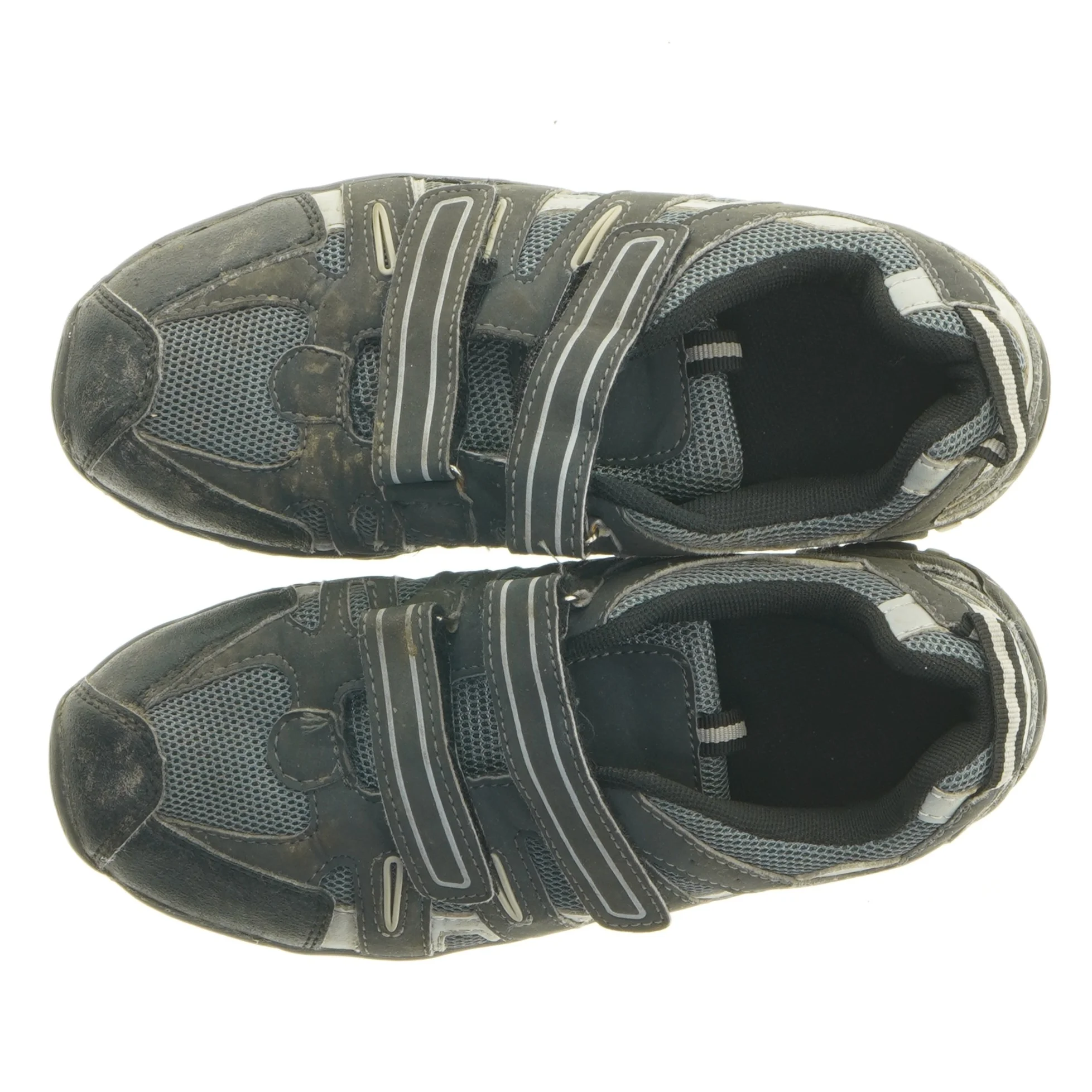 Børnesko i sort med velcro (str. Længde, 25 cm)