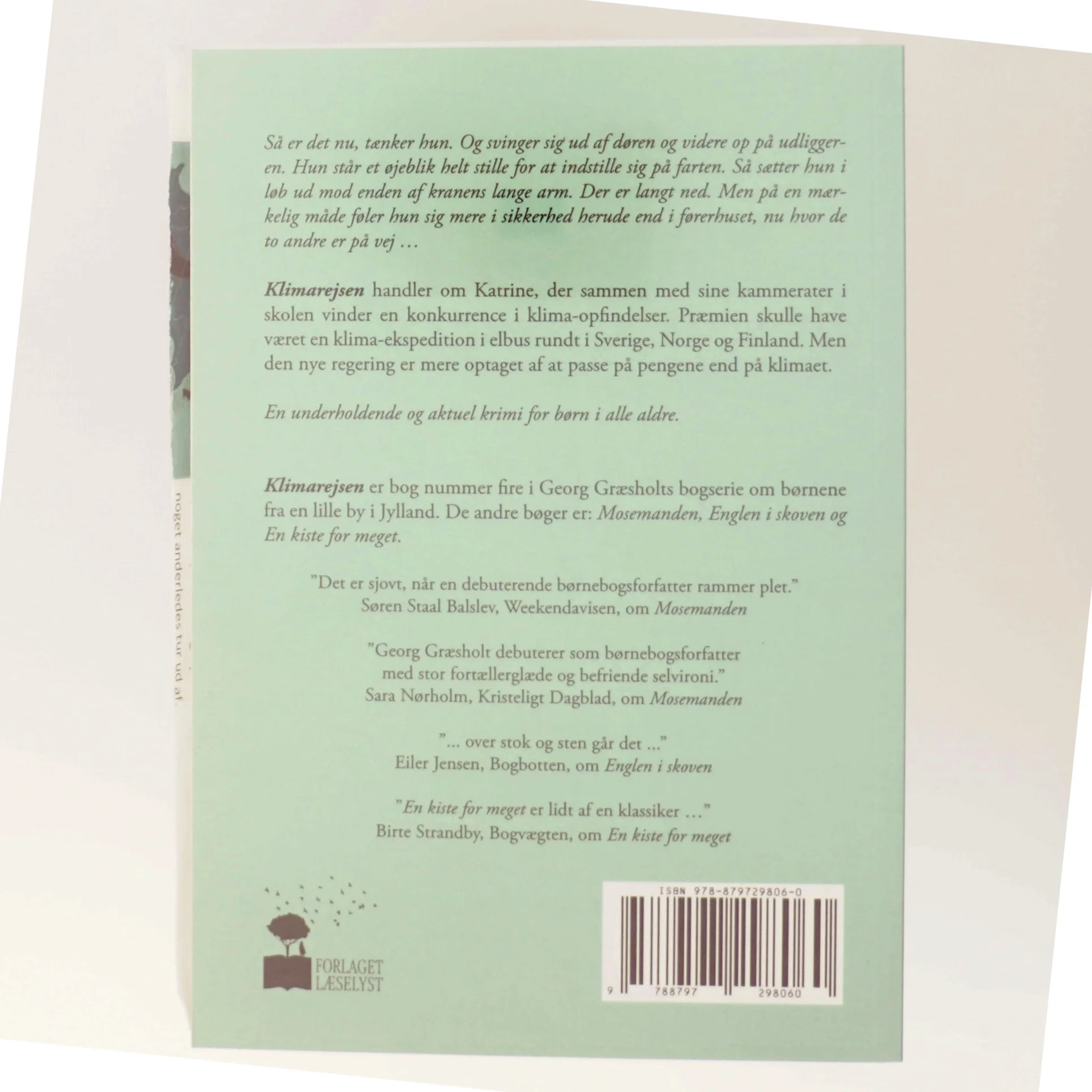 Klimarejsen af Georg Græsholt (Bog)