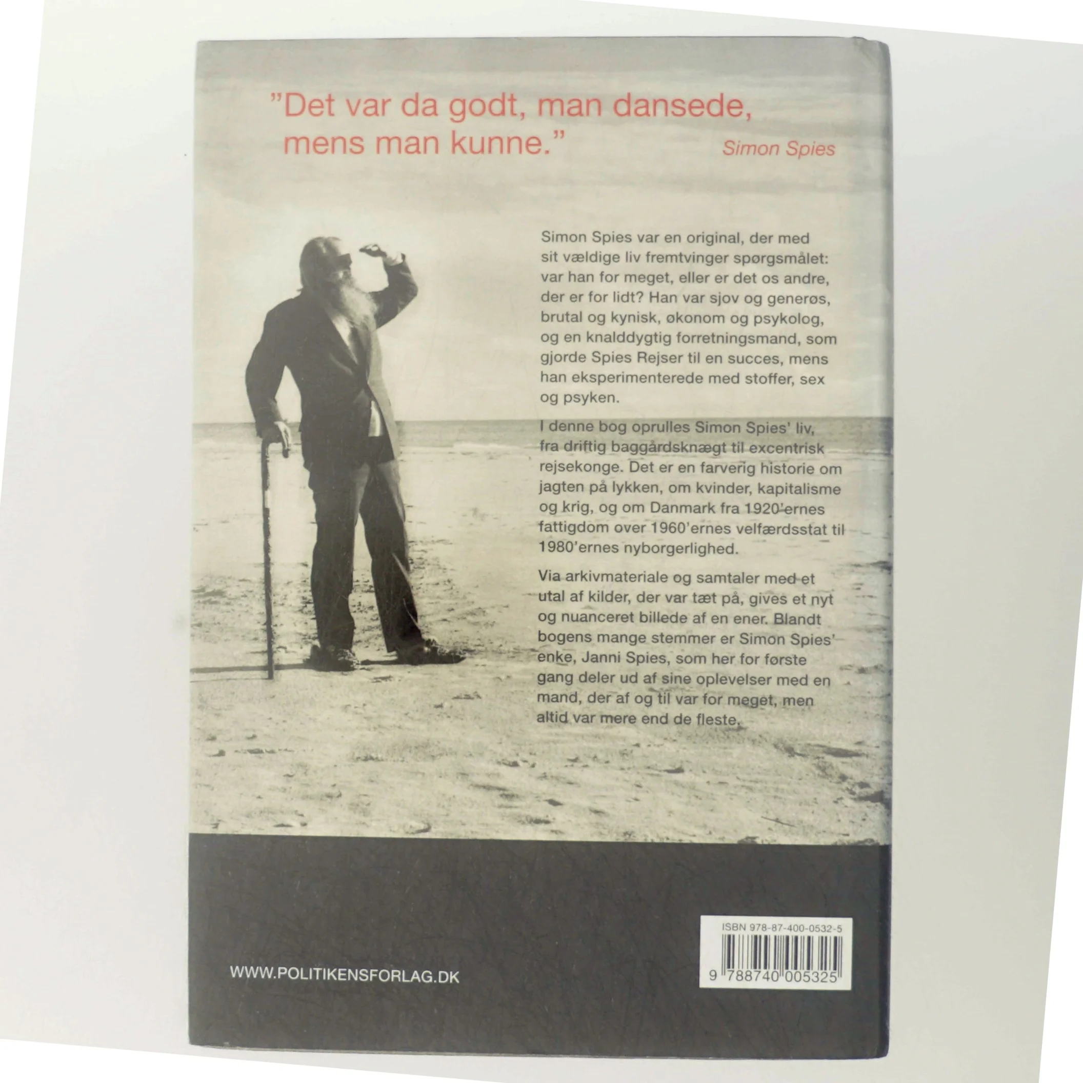 Simon Spies : solkongens liv og tid af Andreas Fugl Thøgersen (Bog)