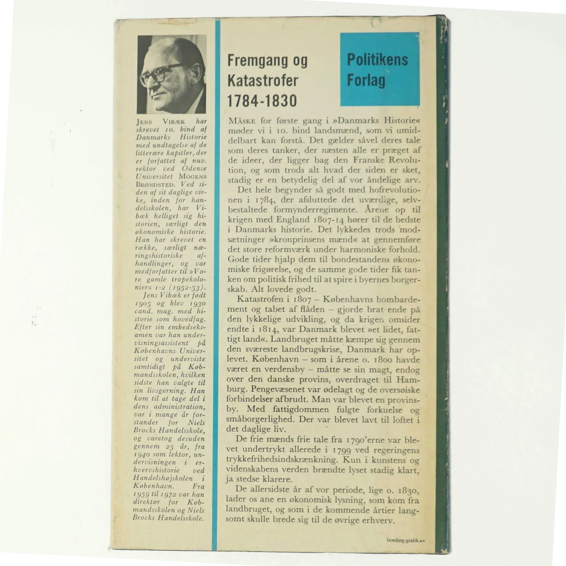 Danmarks historie bind 10: Reform og Fallit 1784-1830 (Bog)