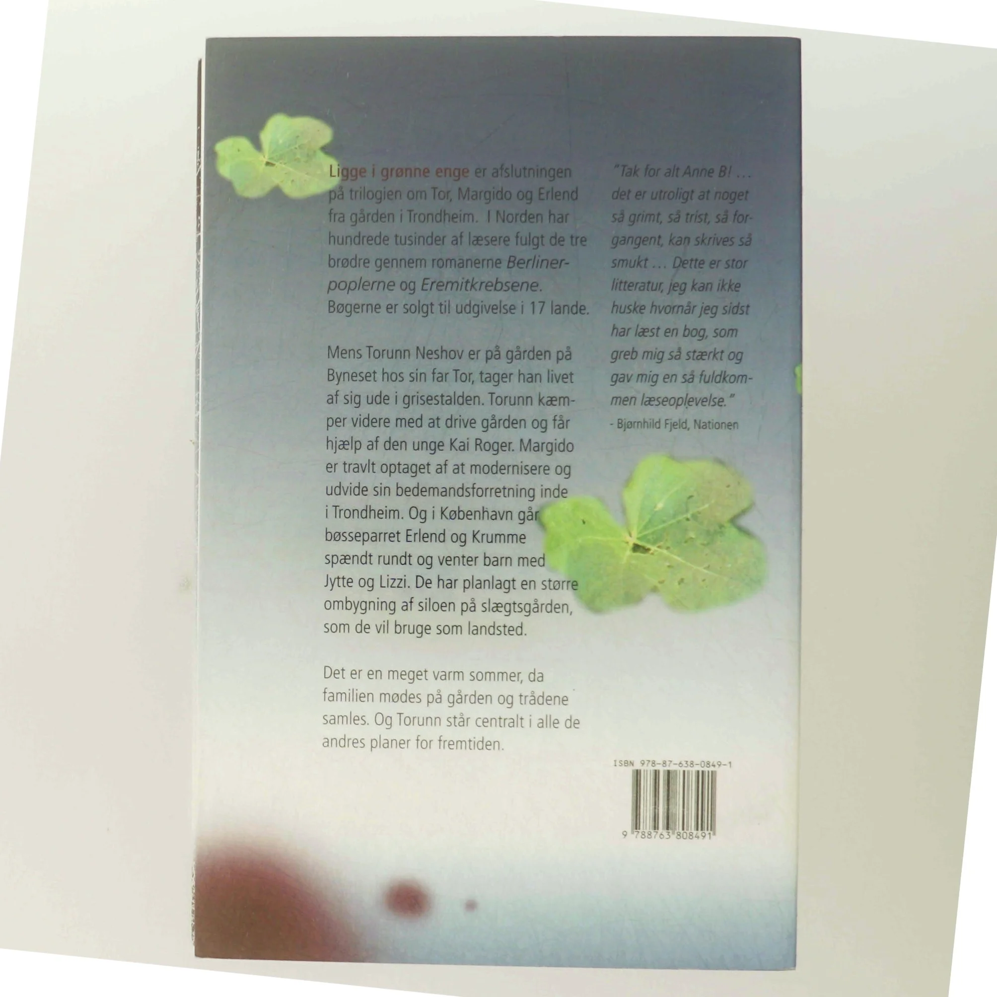 Ligge i grønne enge : roman. bind 1 af Anne B. Ragde (Bog)