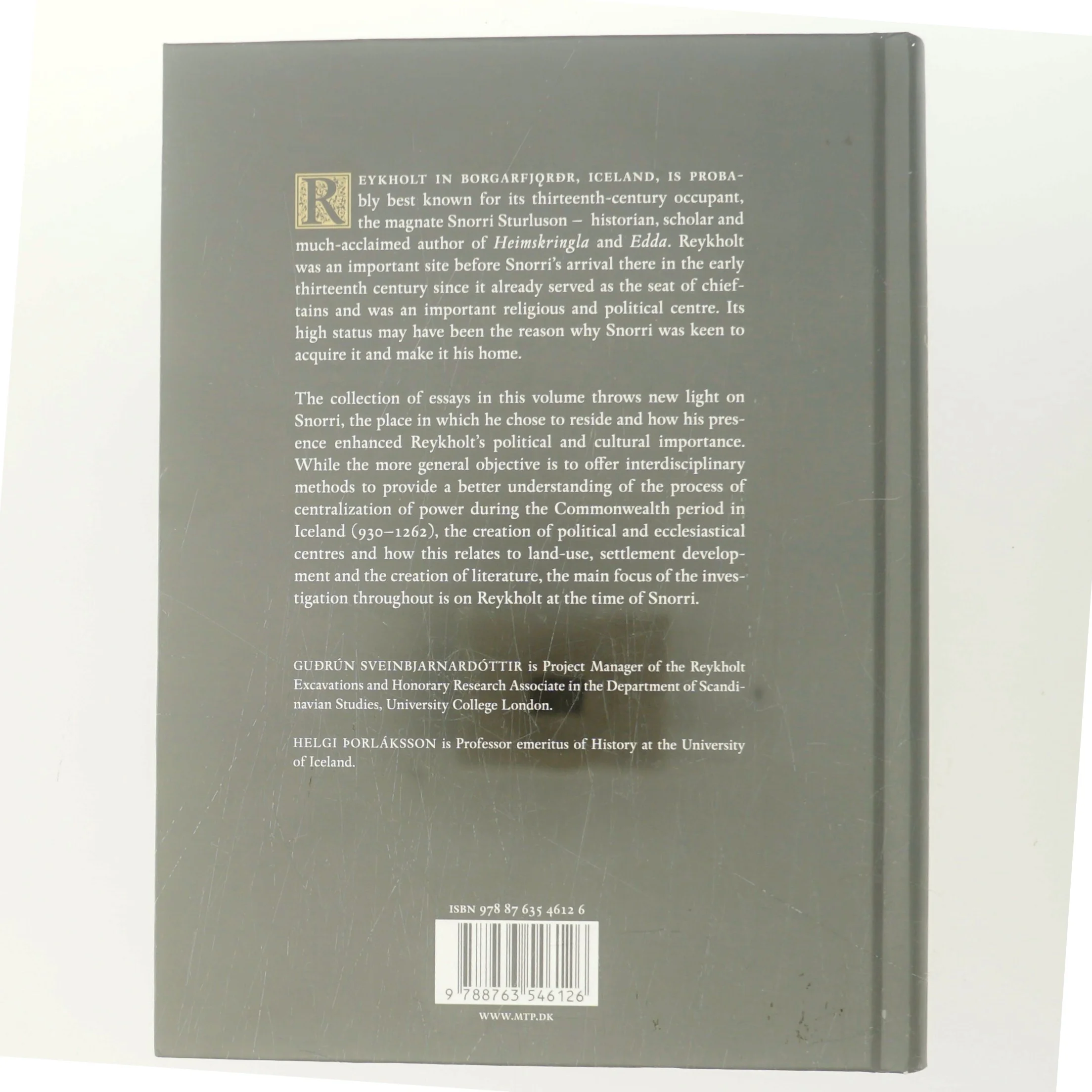 Snorri Sturluson and Reykholt : the author and magnate, his life, works and environment at Reyholt in Iceland (Bog)