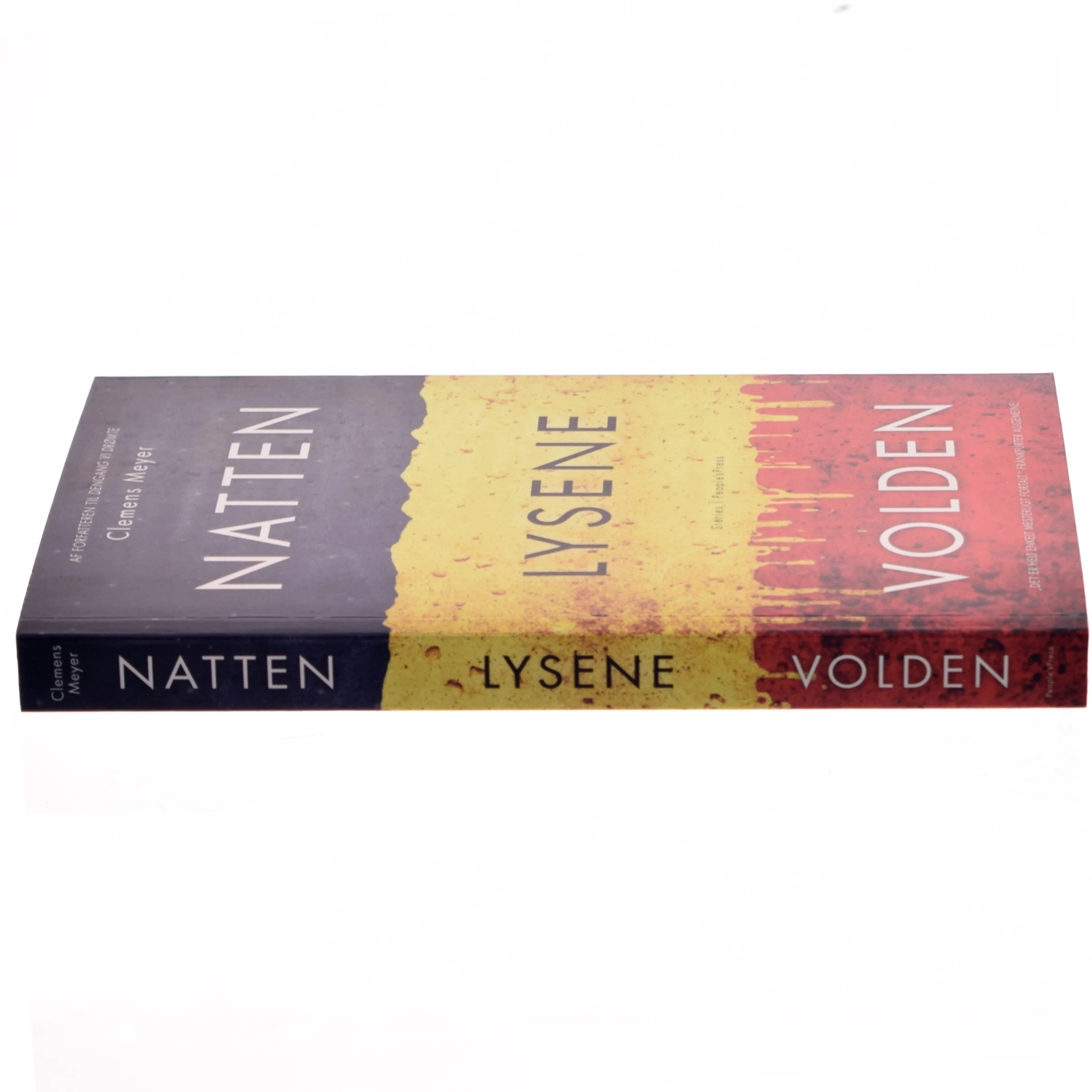 Natten, lysene, volden af Clemens Meyer (f. 1977) (Bog)