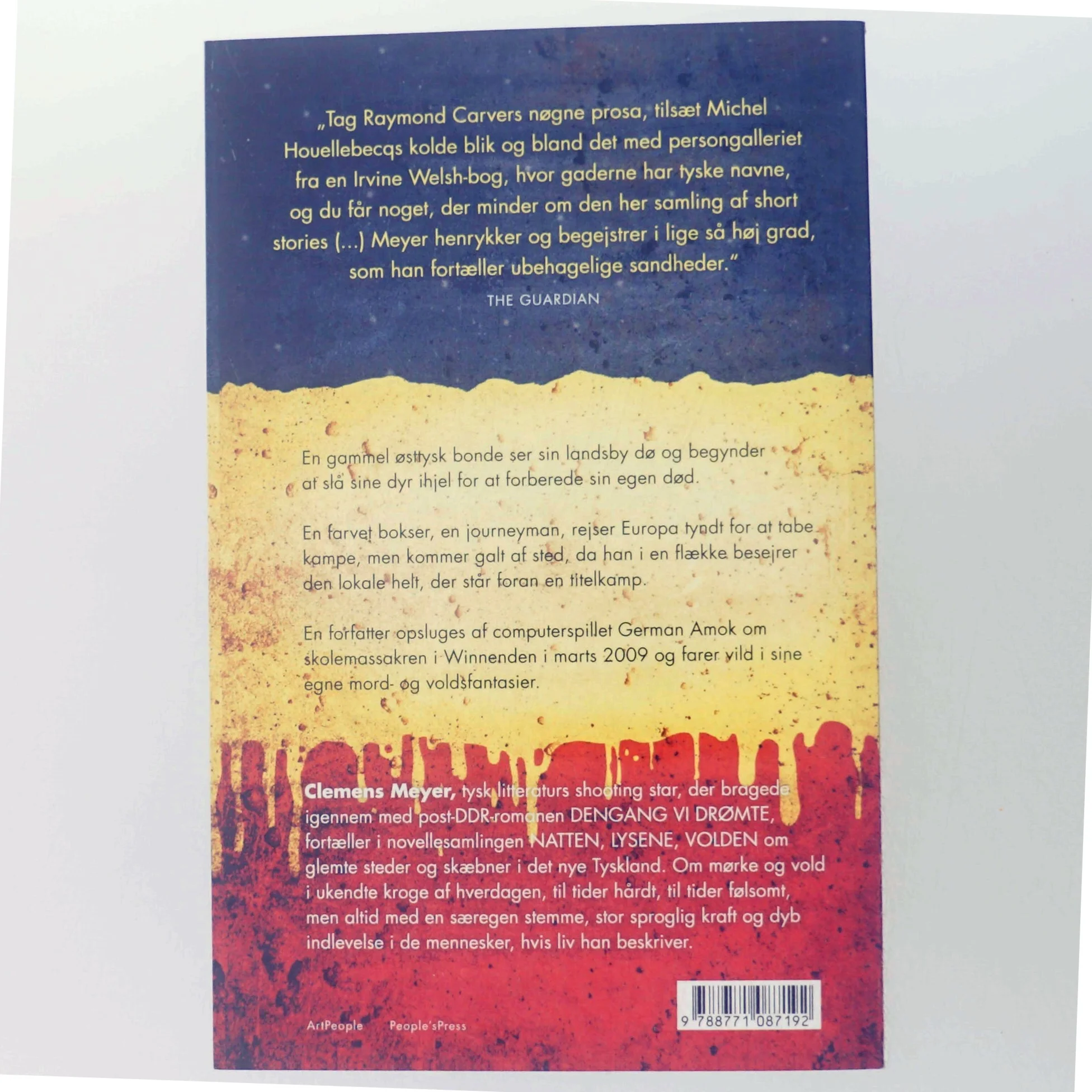 Natten, lysene, volden af Clemens Meyer (f. 1977) (Bog)