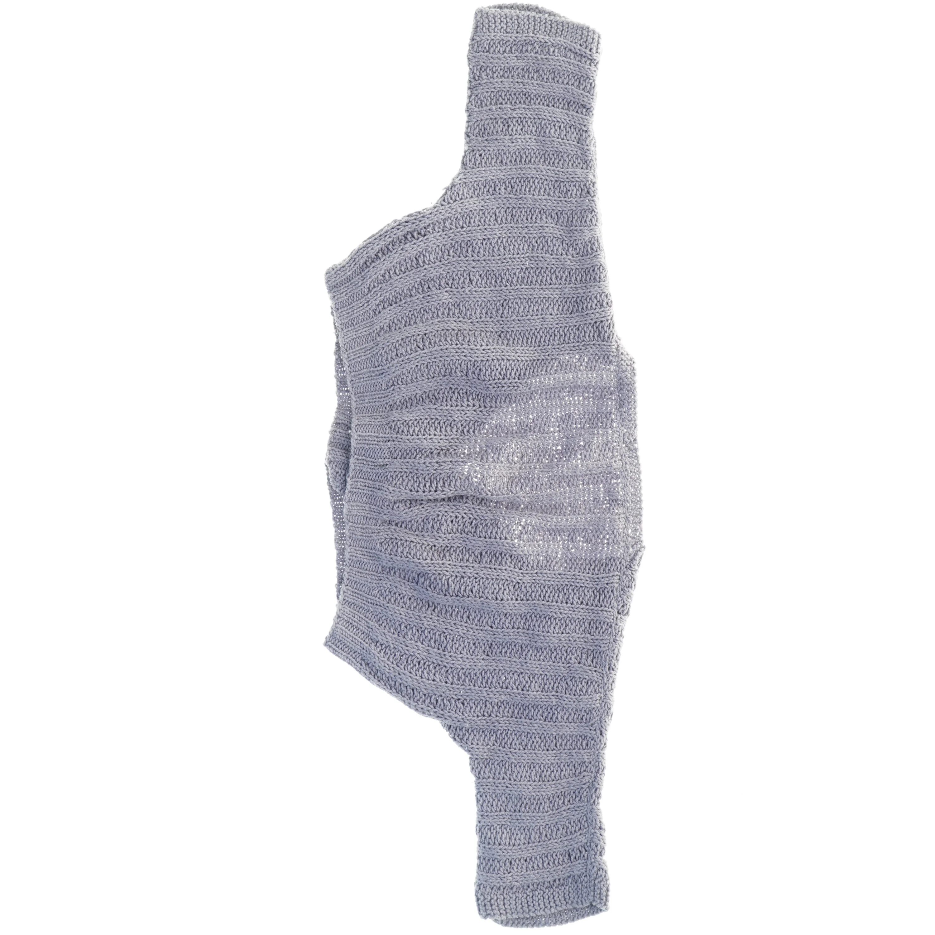 Strikcardigan (str. 37 x 22 cm ærme 14 cm)