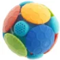 Farverig babylegetøjsbold (str. Ø 12 cm)