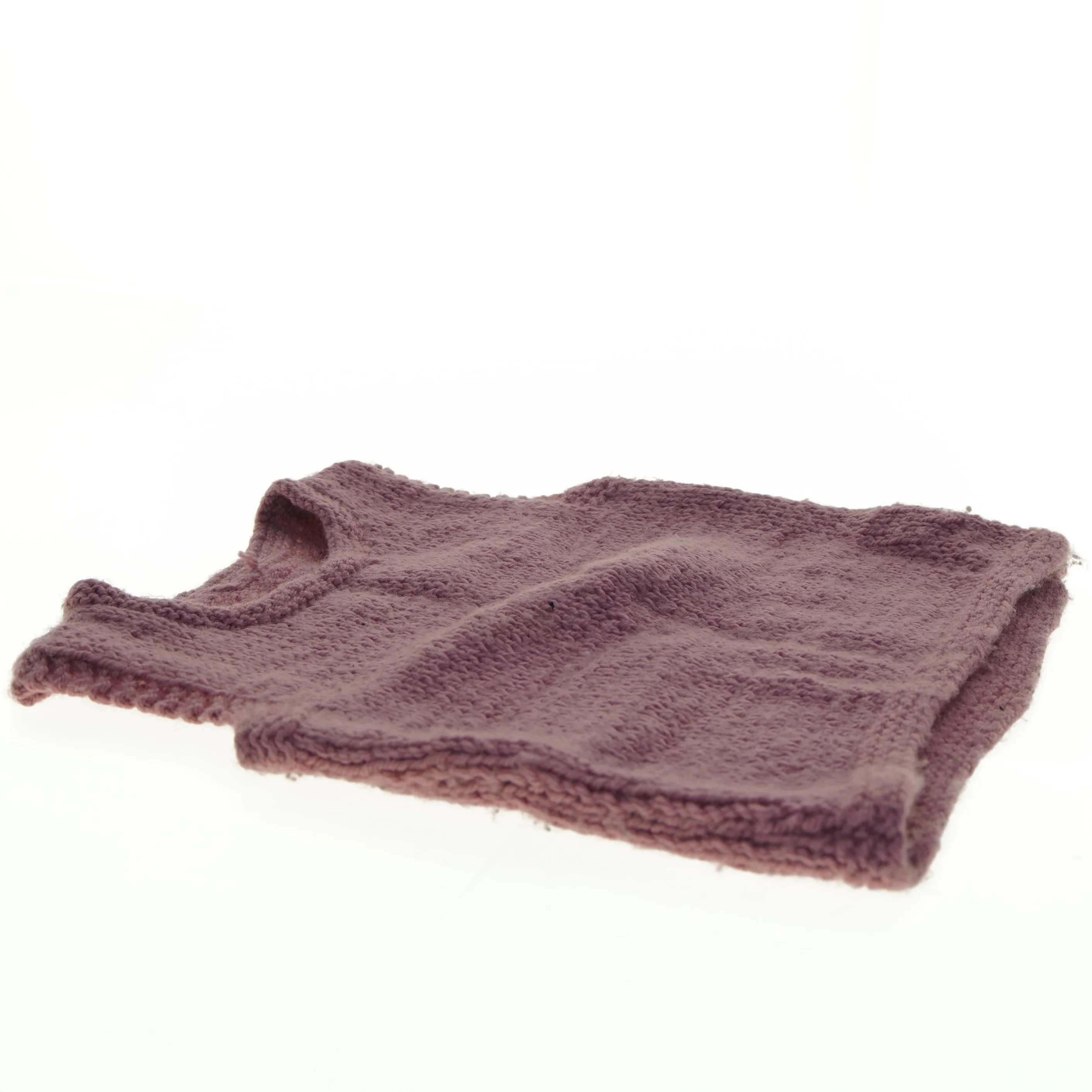 Strikket børnevest (str. 29 x 26 cm)