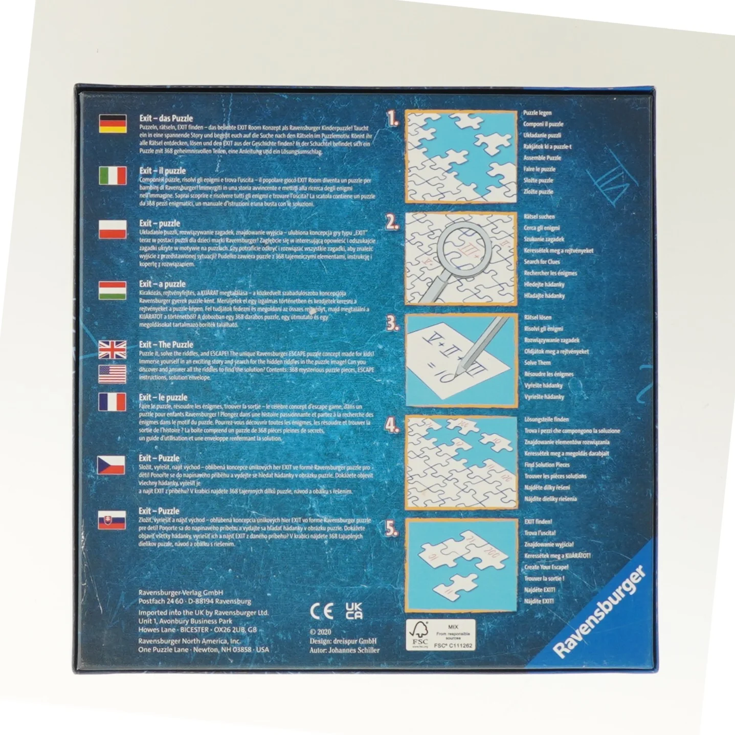 Ravensburger Exit Puzzle Kids 368 brikker fra Exit Puzzle Kids