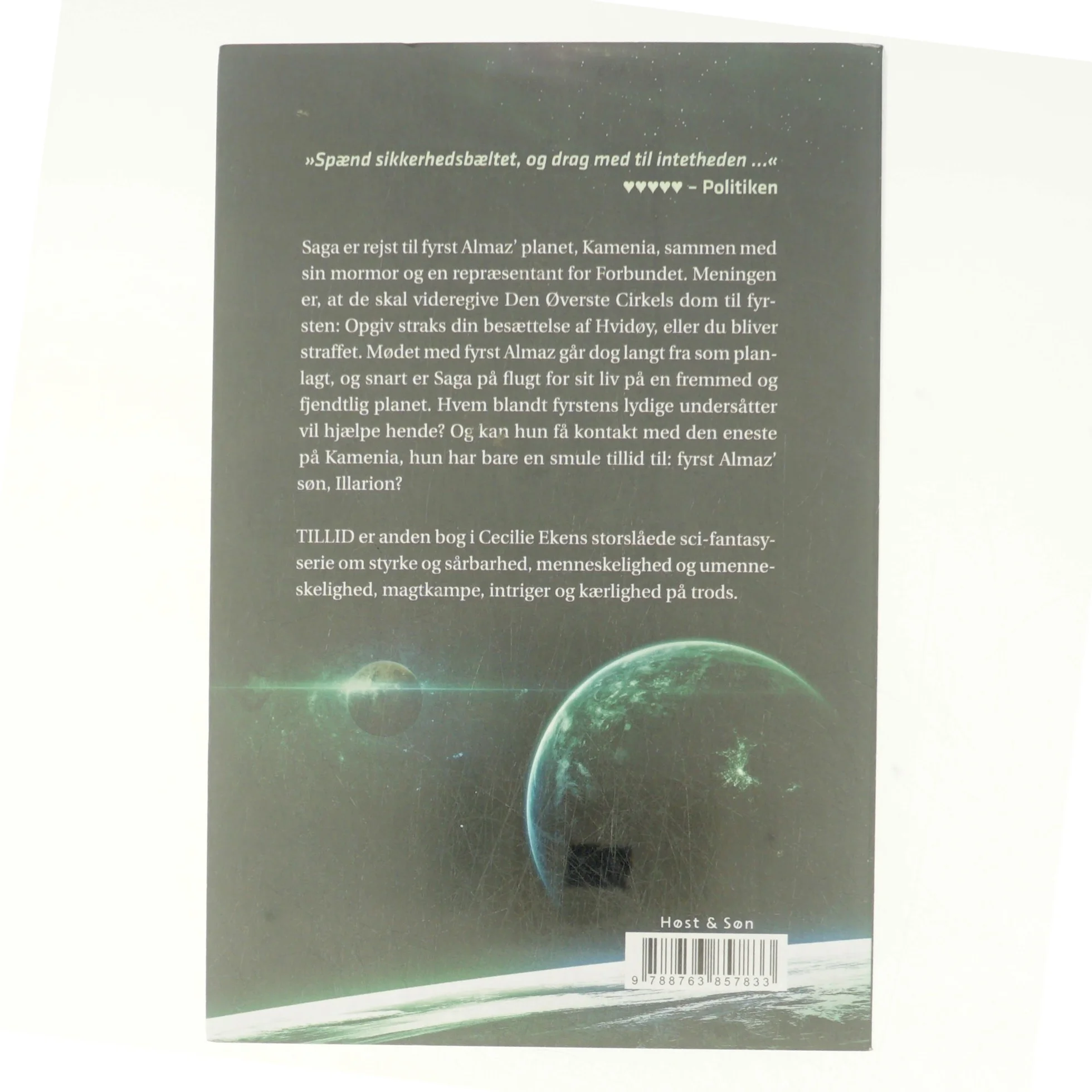 Tillid af Cecilie Eken (Bog)