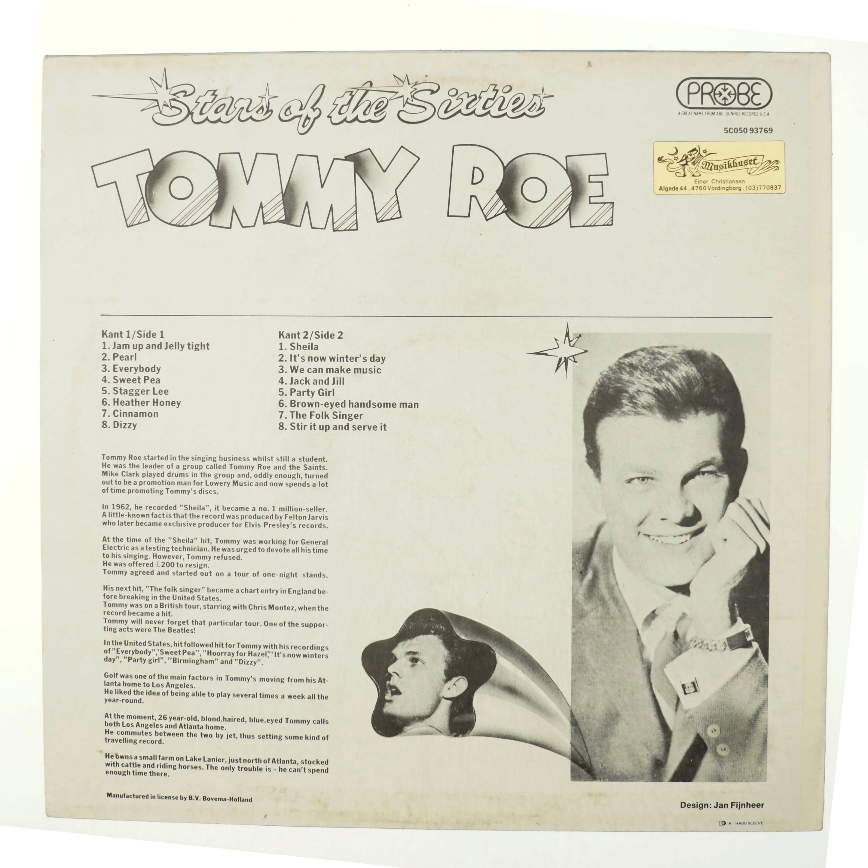Tommy Roe, Stars of the sixties