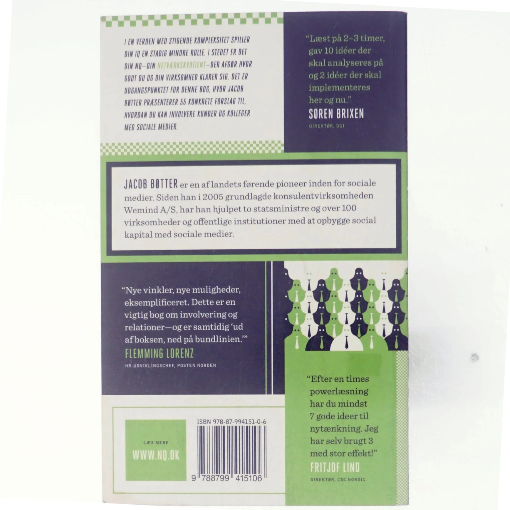 Glem din IQ - tænk over din NQ af Jacob Bøtter (Bog)