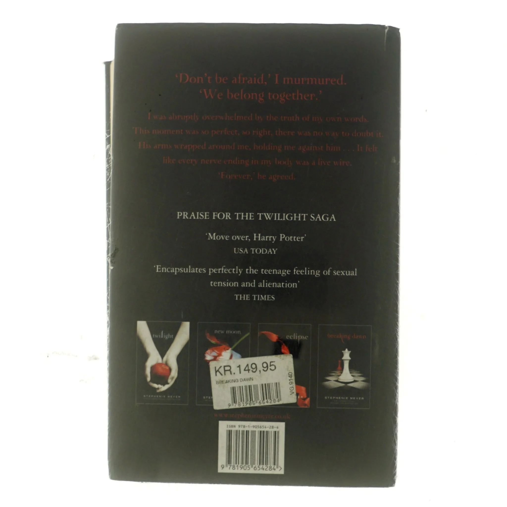 Breaking dawn af Stephenie Meyer (Bog)