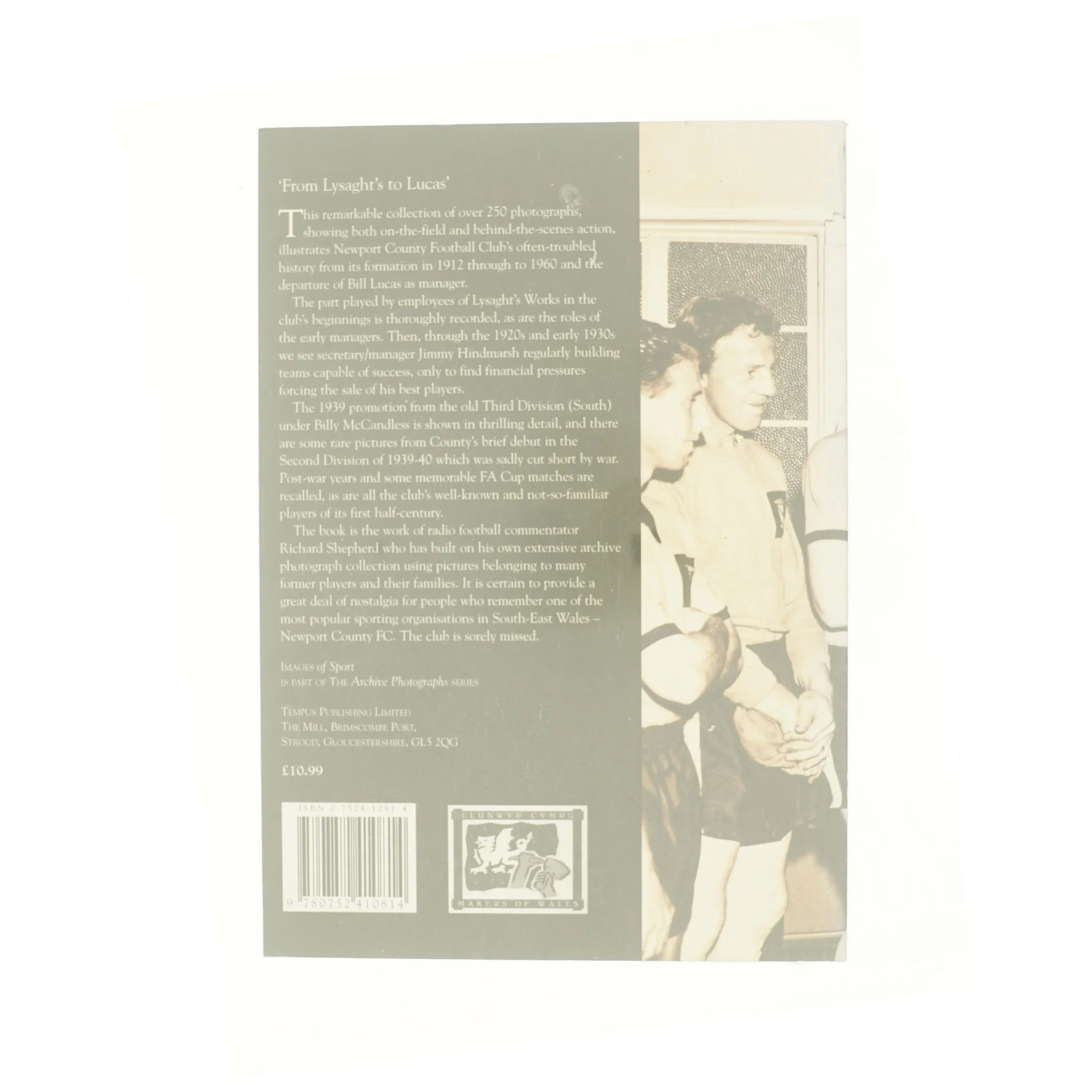 Newport County Football Club 1912-1960 Paperback | Indigo Chapters af Richard Shepherd (Bog)