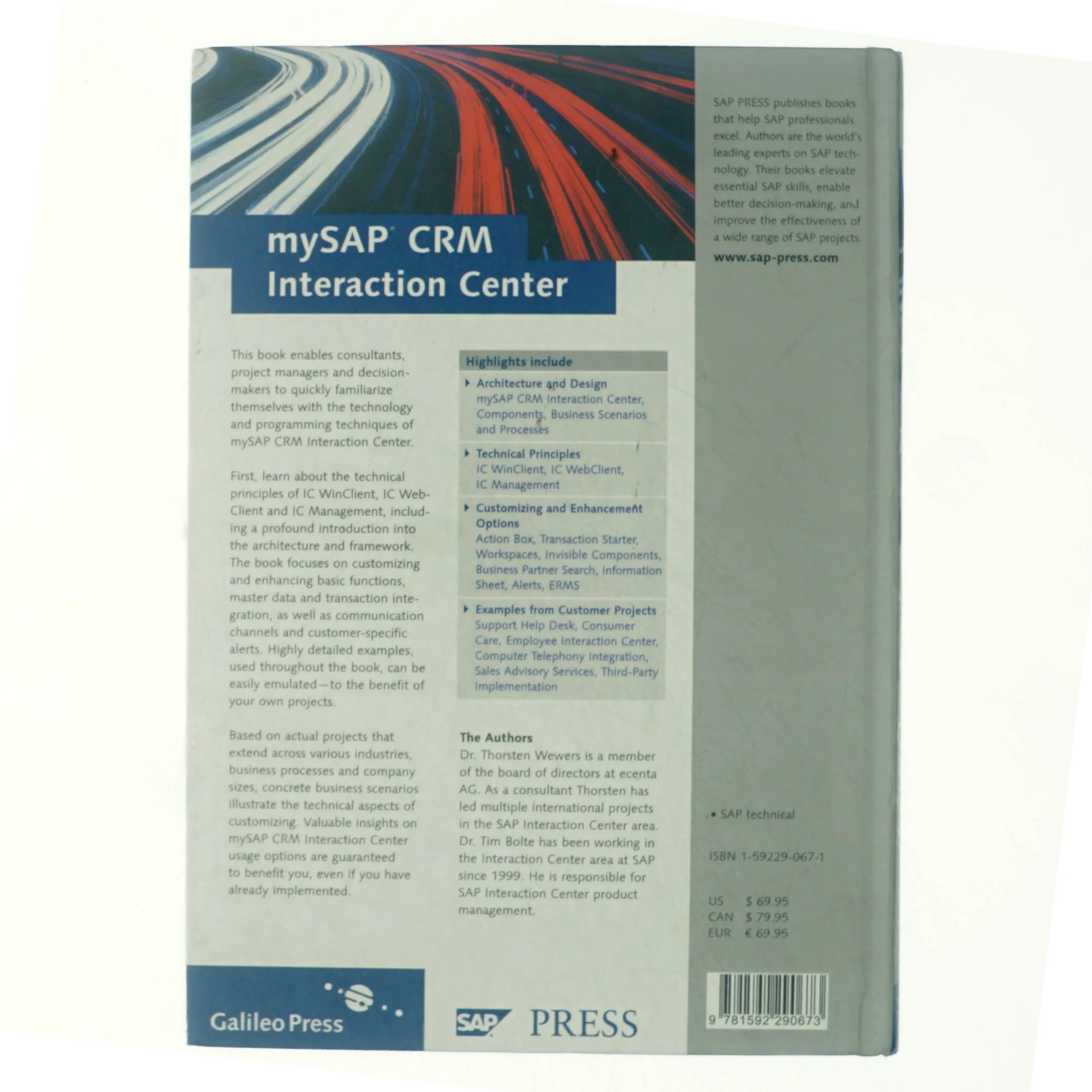 MySAP CRM Interaction Center af Thorsten Wewers, Tim Bolte (Bog)