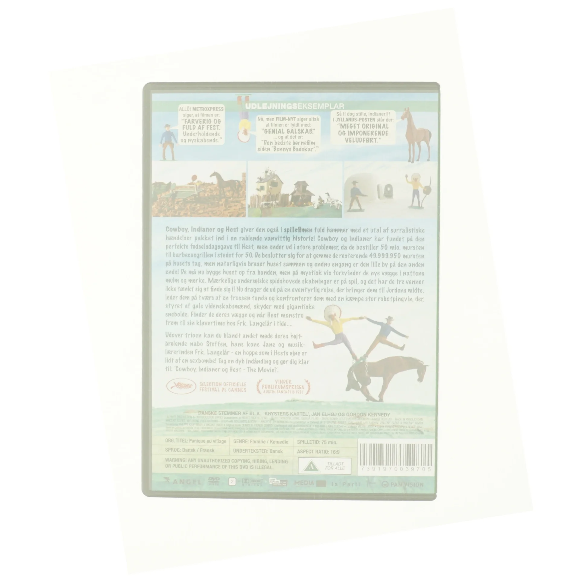 Cowboy Indianer og Hest